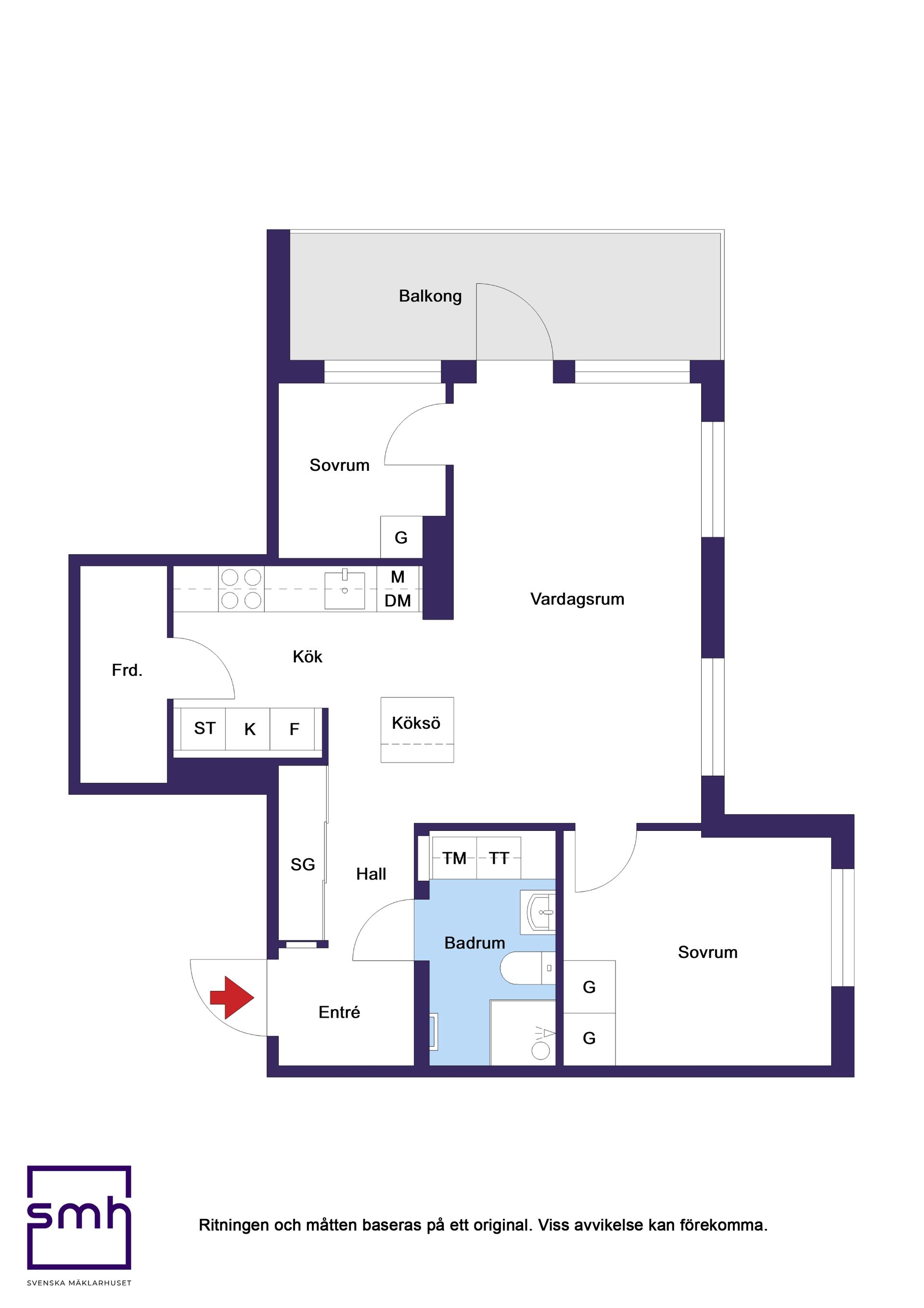 Bostadsrätt, Gaffelseglet 13, Vega, Haninge