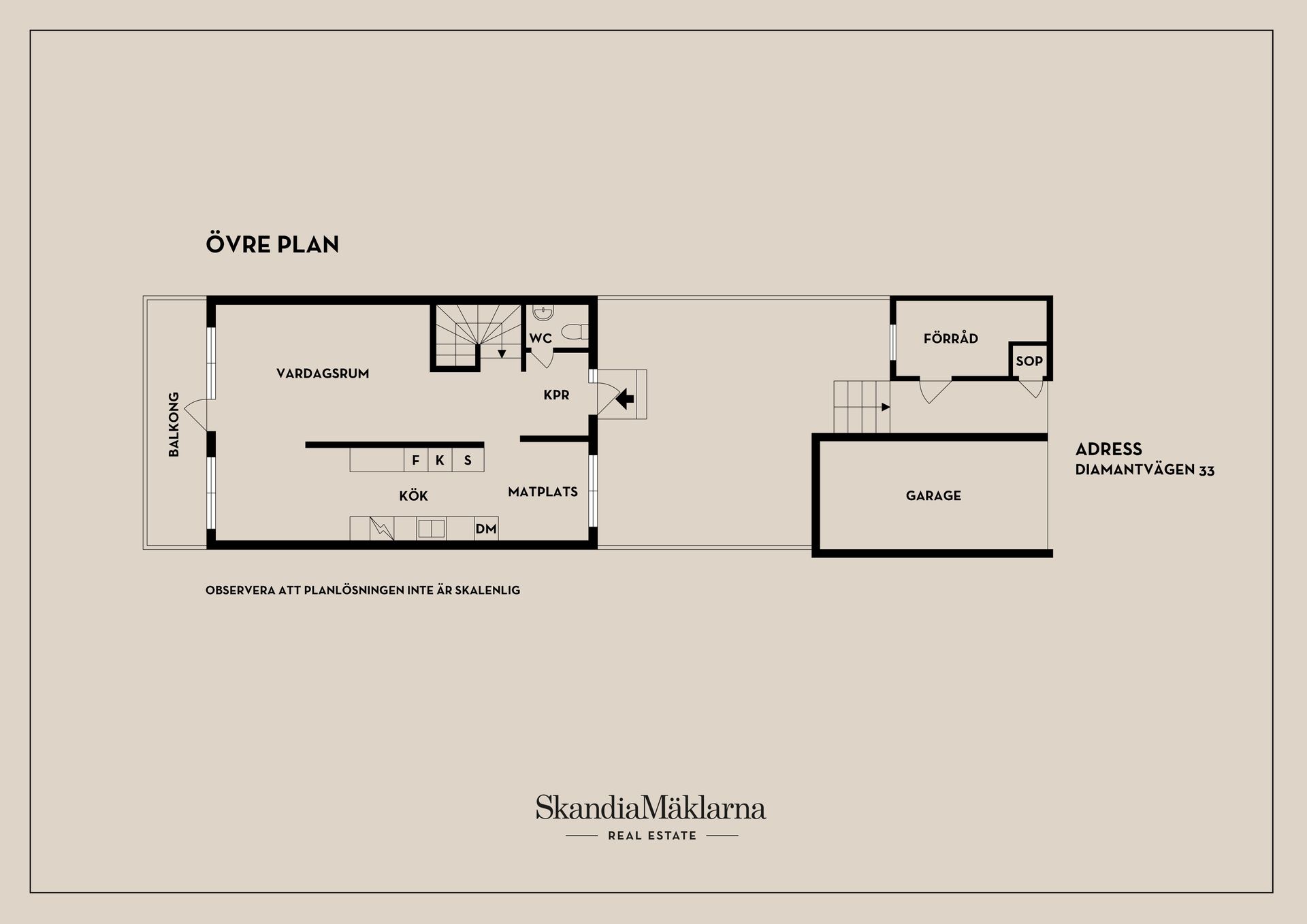 Radhus, Diamantvägen 33, Sjösa, Nyköping