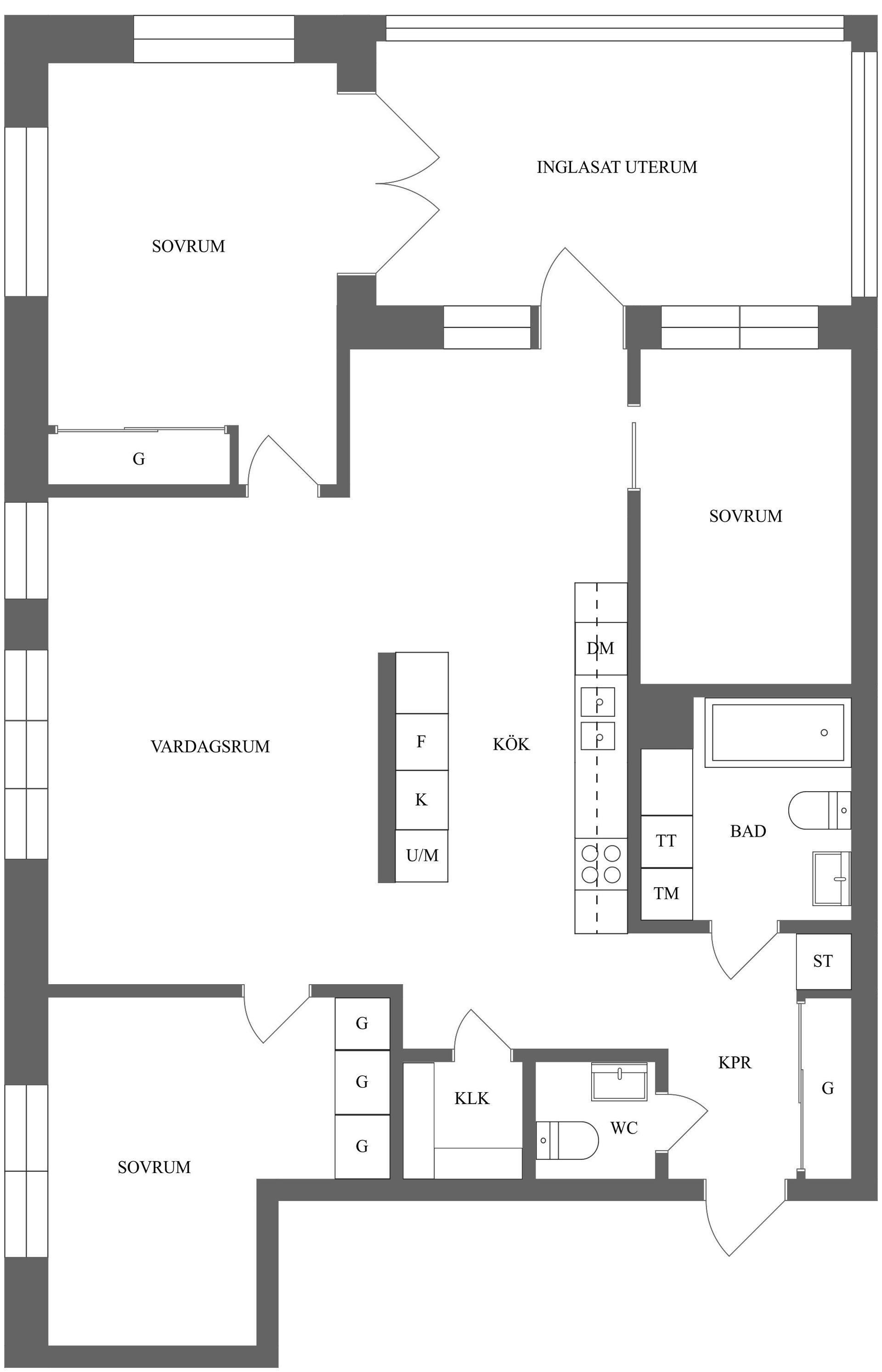 Bostadsrätt, Albrektsvägen 21, Centralt, Öster, Norrköping