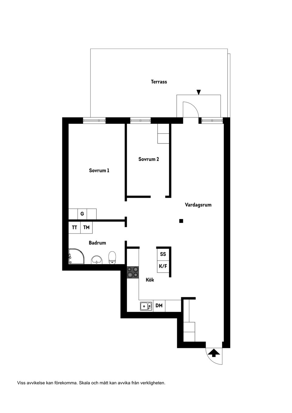 Bostadsrätt, Hålvägen 2C, Ljugarn, Gotland
