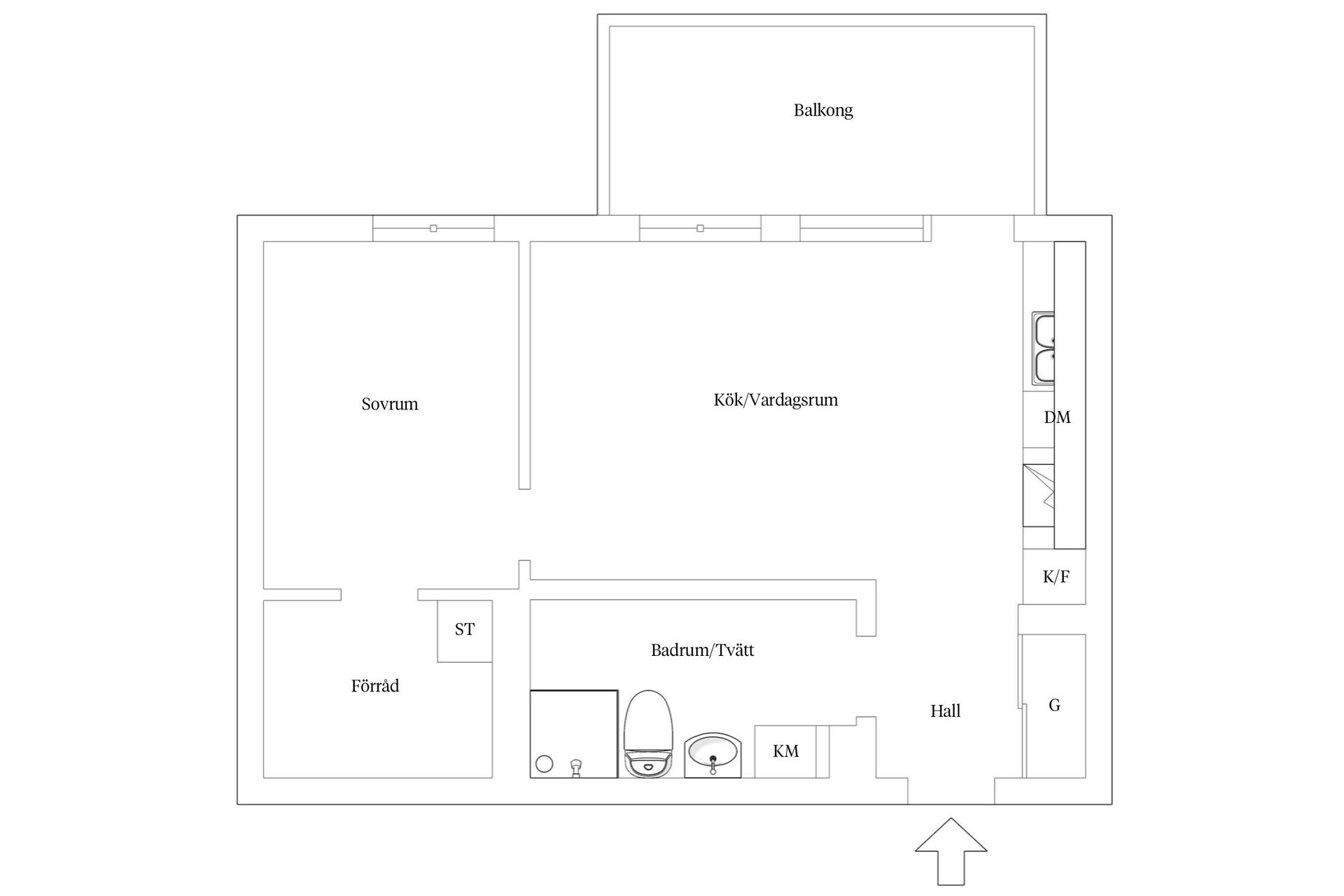 Bostadsrätt, Äppelblomsgatan 7, Västra Fäladen / Norra Borstahusen, Landskrona