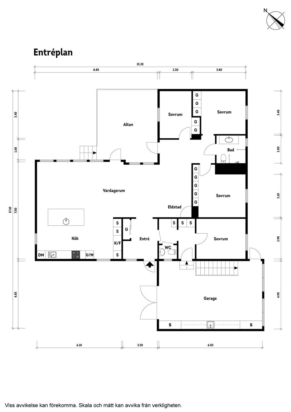 Villa, Bäckvägen 15, Gräfsnäs, Alingsås