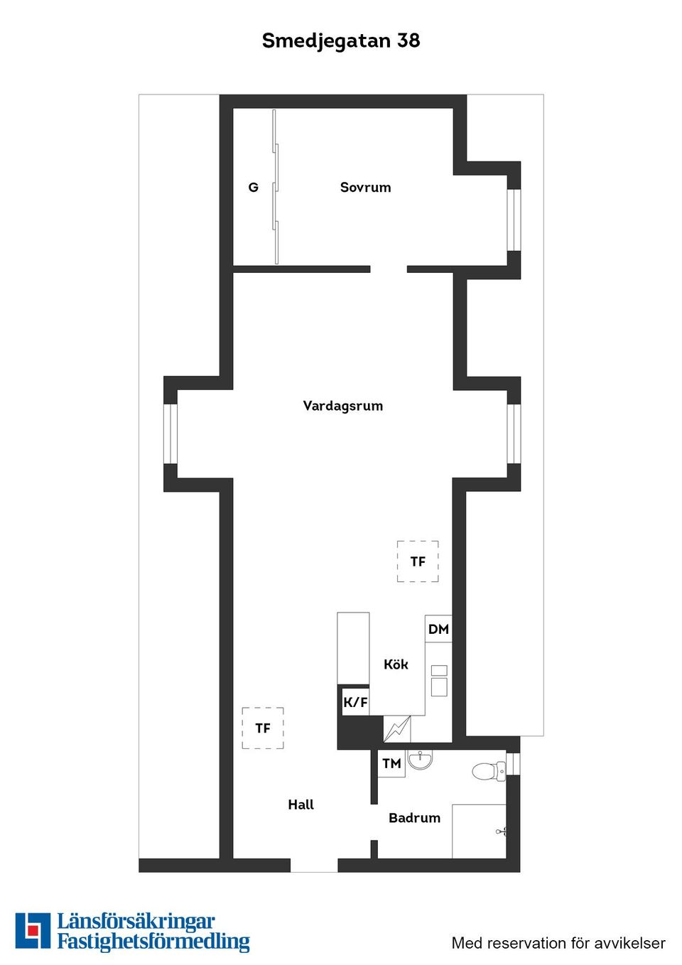 Bostadsrätt, Smedjegatan 38, Jönköping Centrum, Jönköping