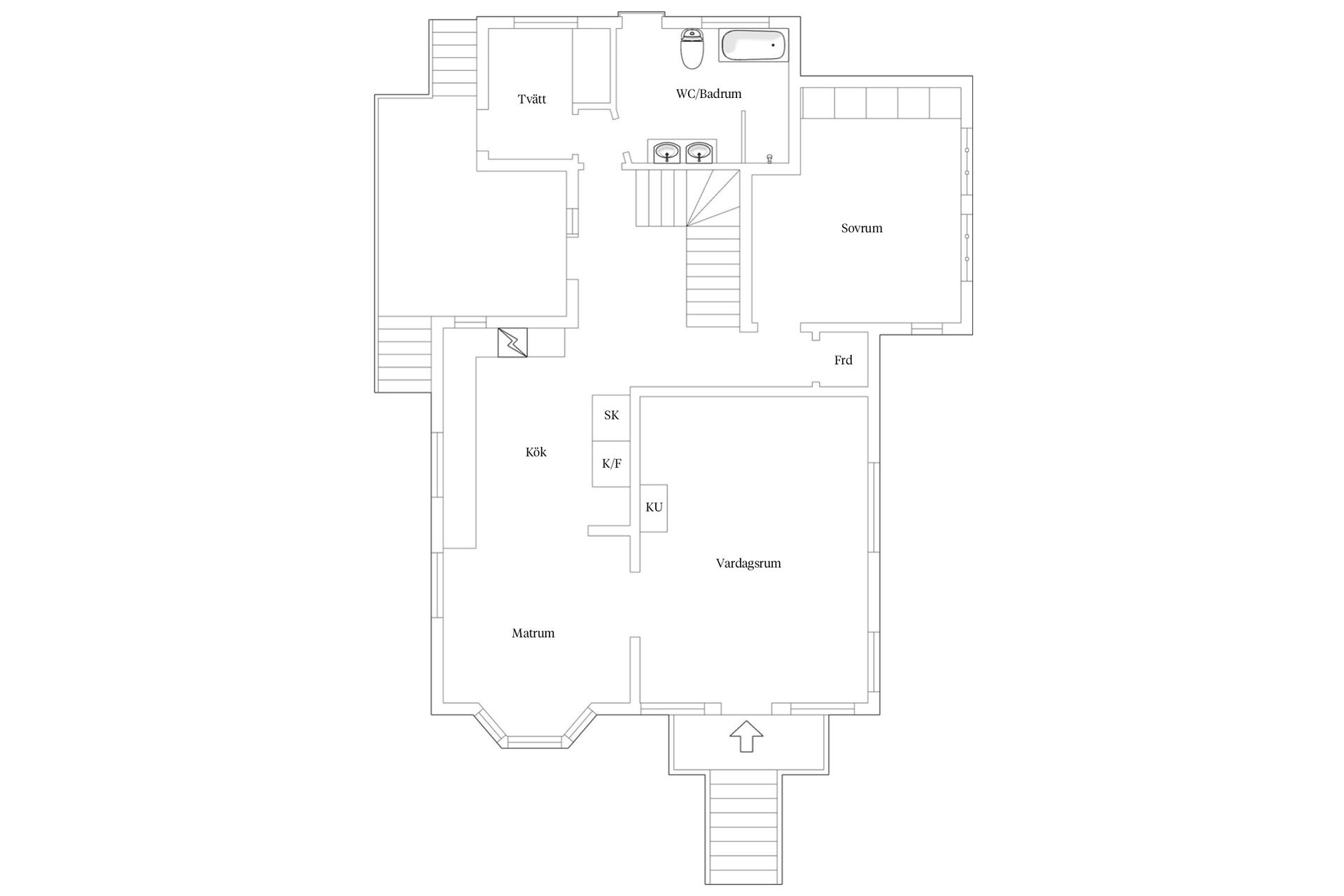 Villa, Nannavägen 12, Täby Kyrkby, Täby