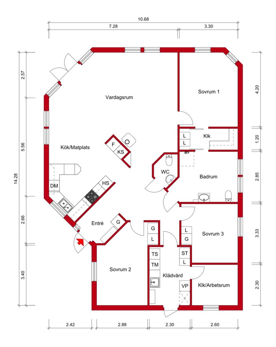 Villa, Kornsparvsgatan 5, Billesholm, Bjuv