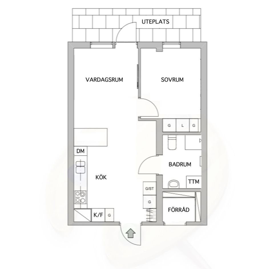 Bostadsrätt, Hägerneholmsvägen 7A, Hägerneholm, Täby