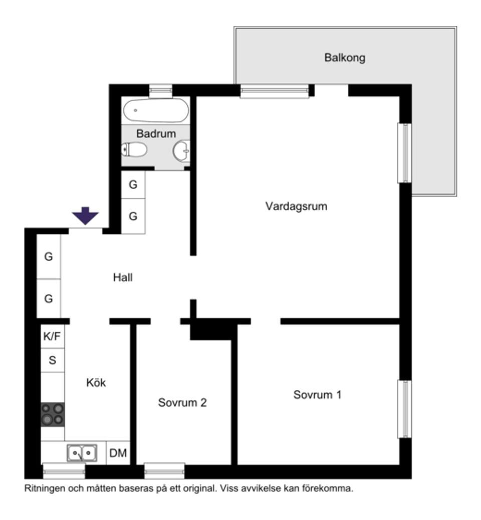 Bostadsrätt, Per Lindeströms väg 76, Hammarbyhöjden, Johanneshov, Stockholm