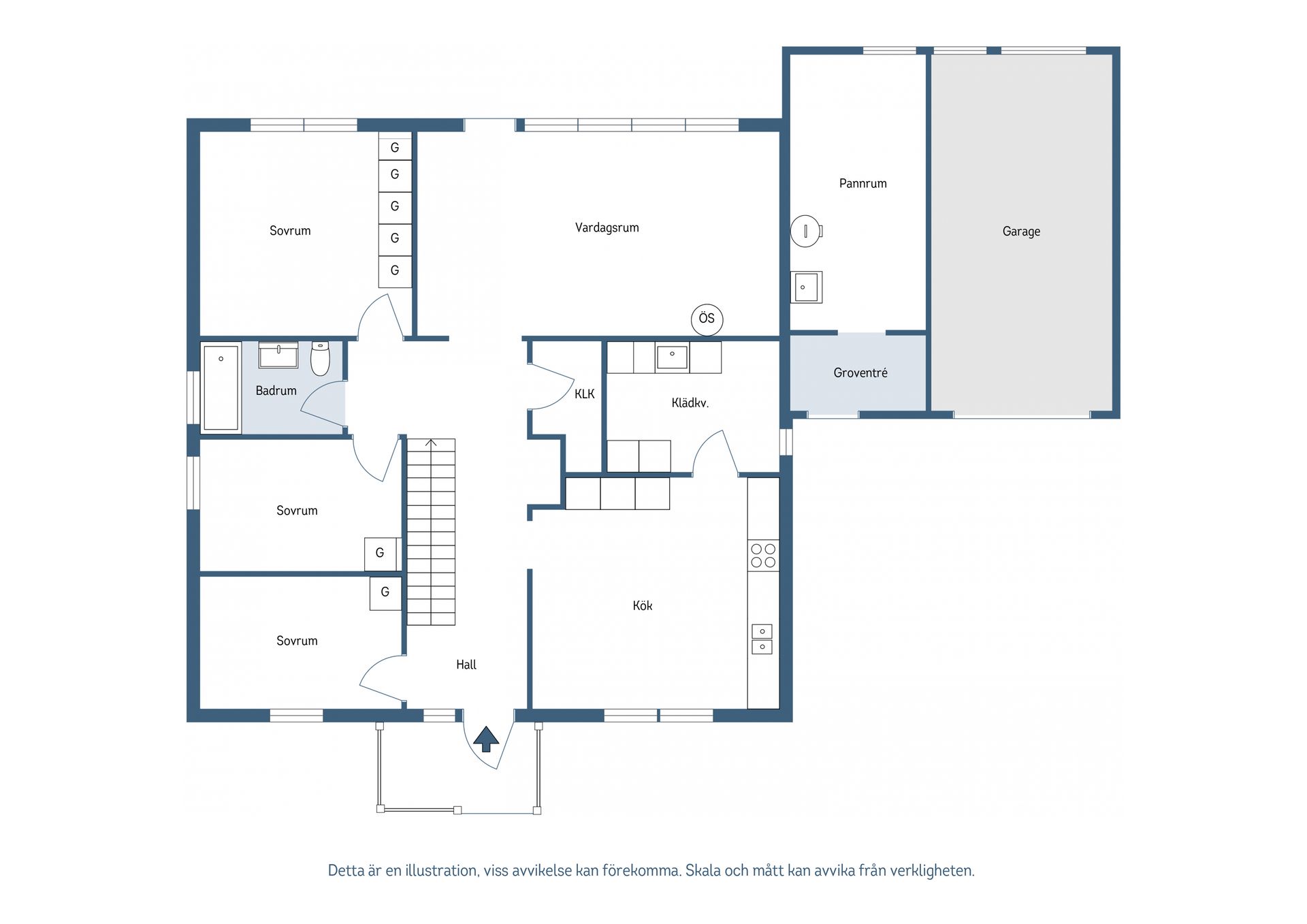 Villa, Sventorp Stockerhult 2, Igelstorp, Skövde