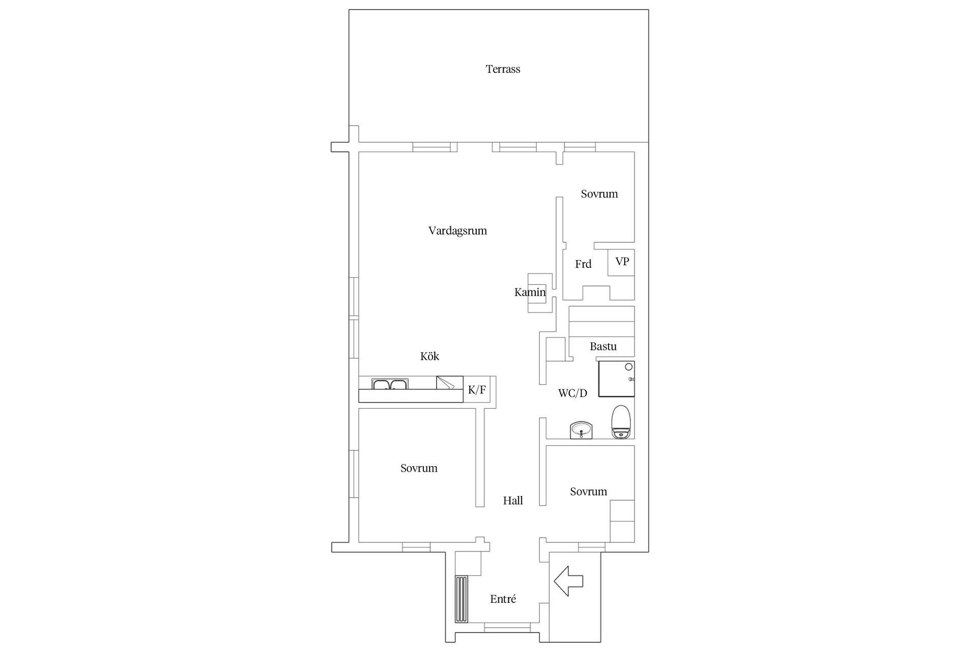Bostadsrätt, Sadelvägen 7A, Åre Sadeln, Åre