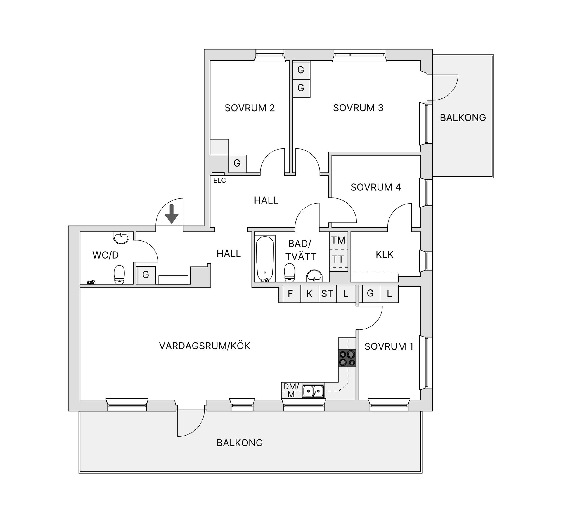 Bostadsrätt, Tollarevägen 26, Tollare, Nacka