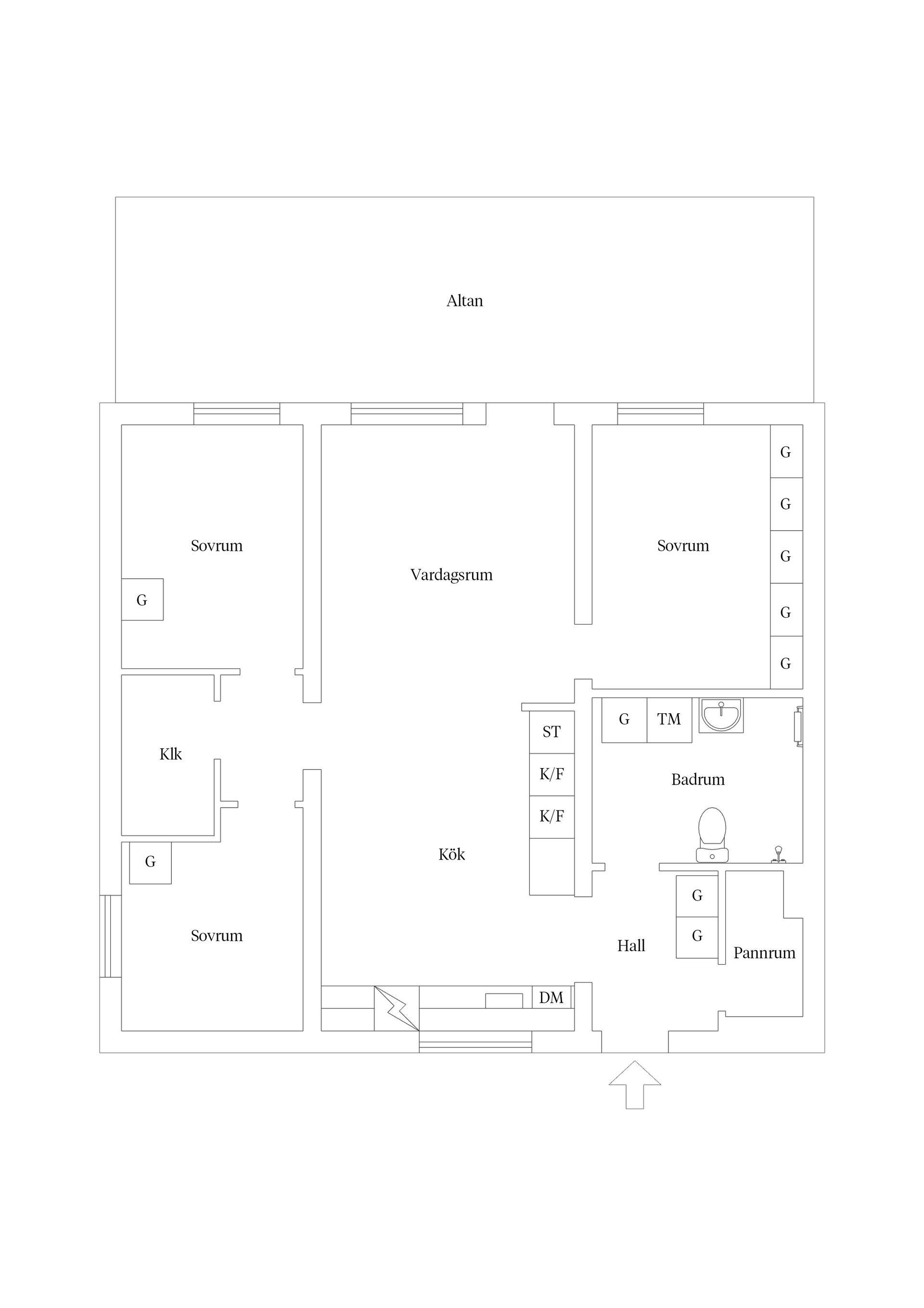 Bostadsrätt, Krondikesvägen 96E, Marielund, Östersund