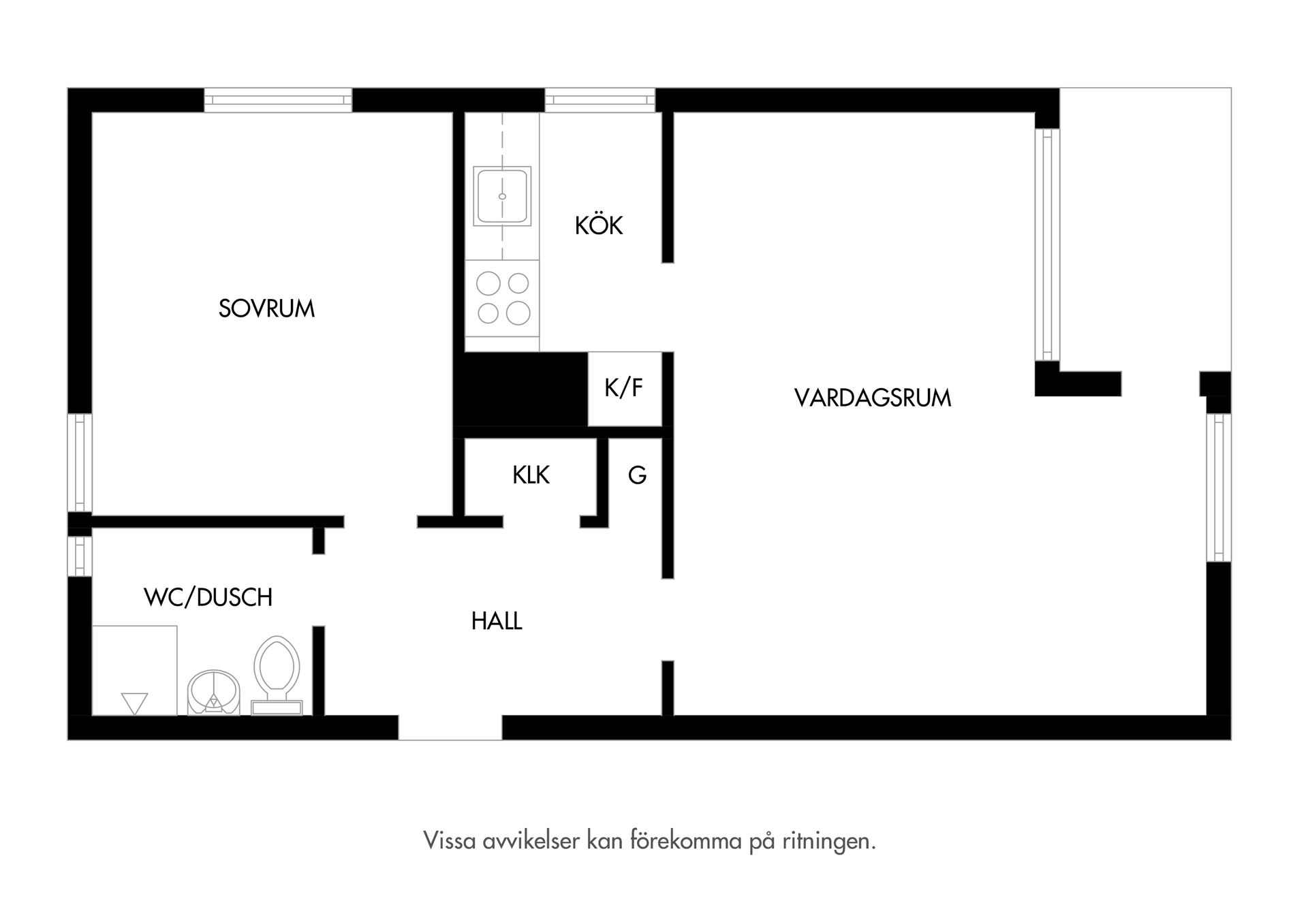 Bostadsrätt, Bäckgatan 23C, Centrum, Växjö