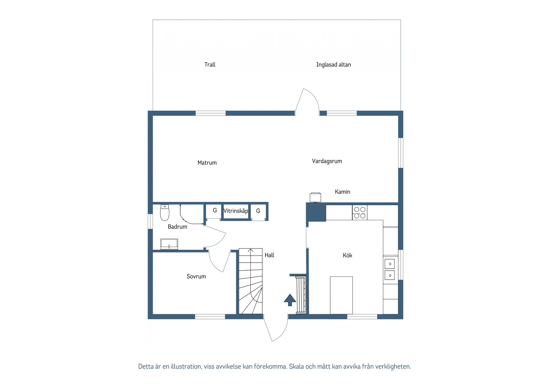 Villa, Adamsvägen 5, Tierp