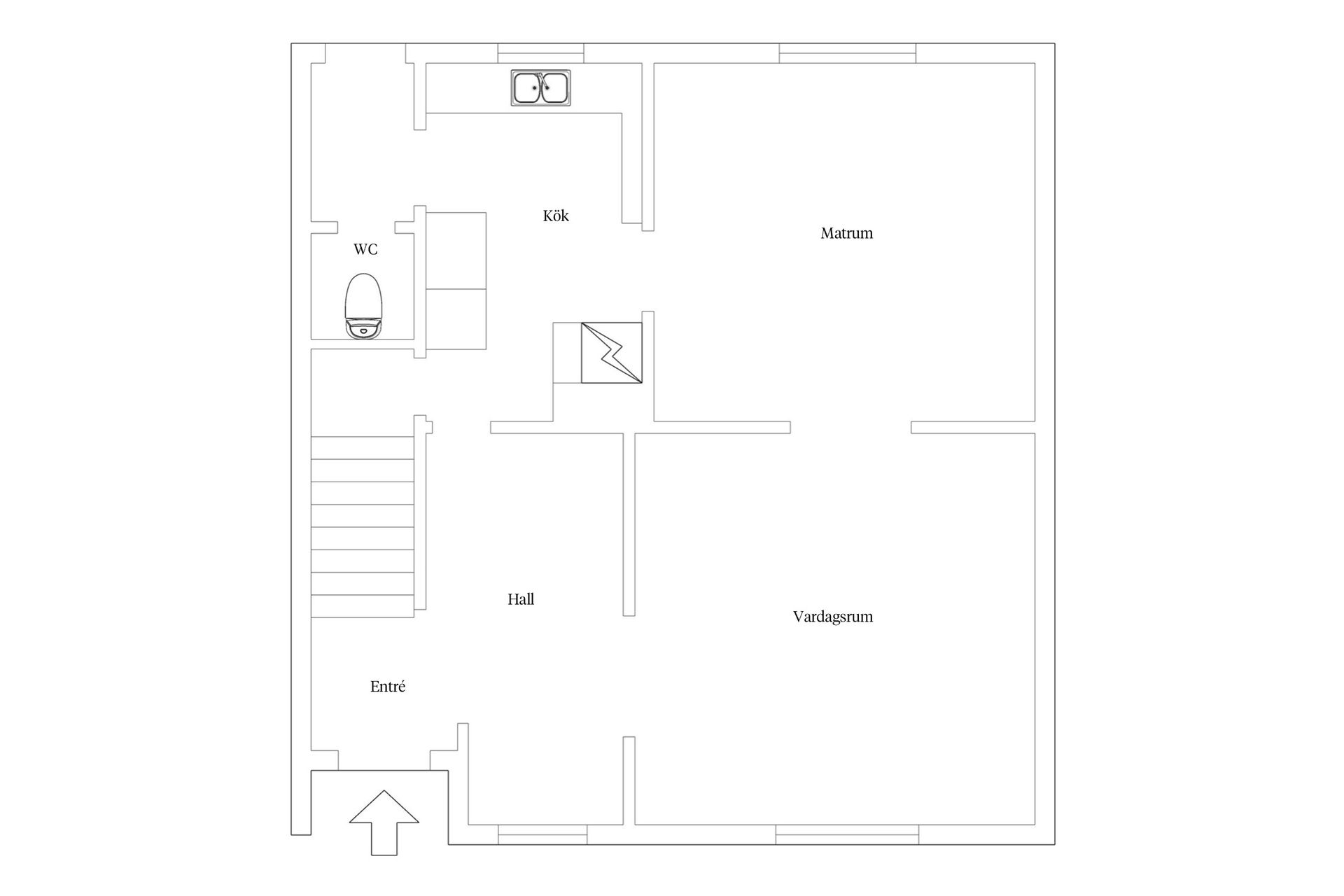 Villa, Radhus, Norra Änggatan 16, Centrala Ystad, Ystad