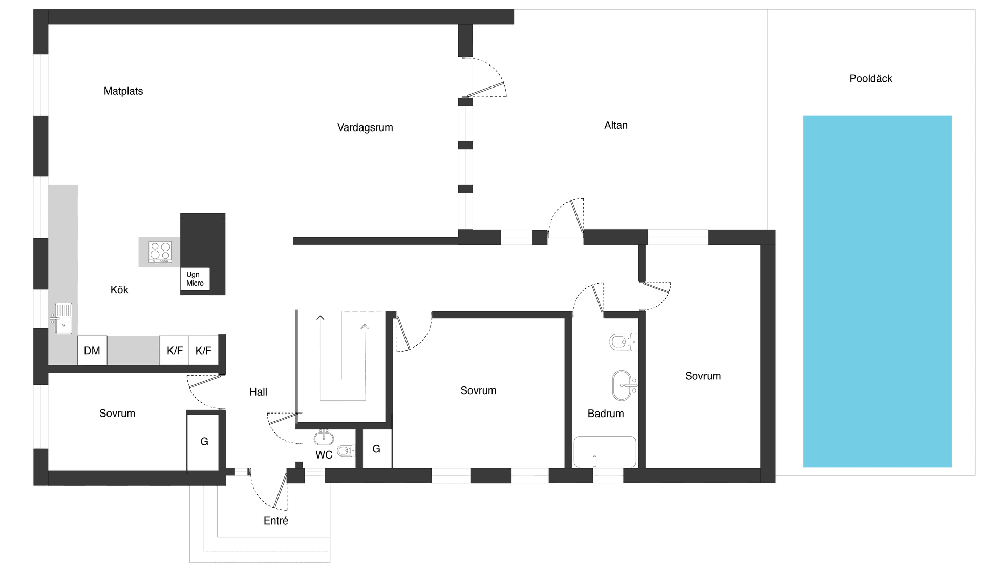 Villa, Bråviksvägen 3, Lindö, Norrköping