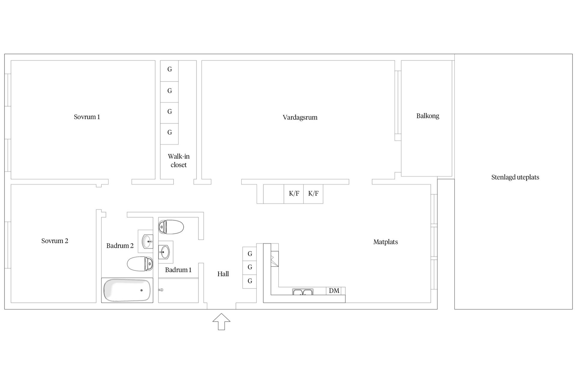 Bostadsrätt, Skarpskyttevägen 12F, Norra Fäladen, Lund