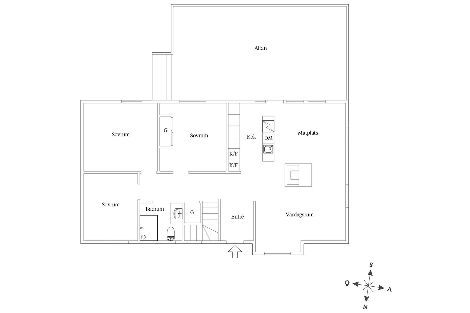 Villa, Bäckgatan 4, Brämhult, Borås