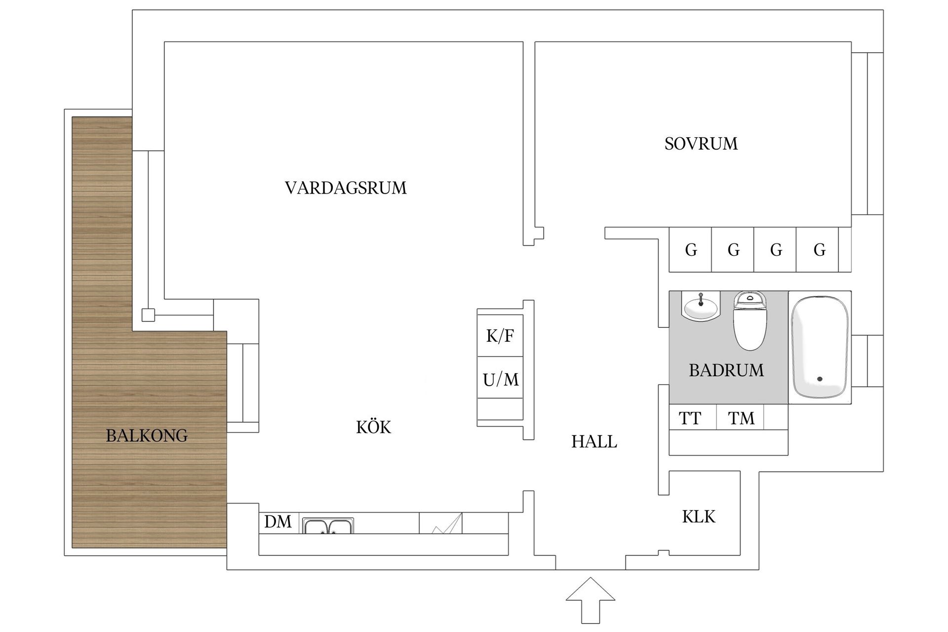 Bostadsrätt, Svedalavägen 16, Hammarbyhöjden, Stockholm