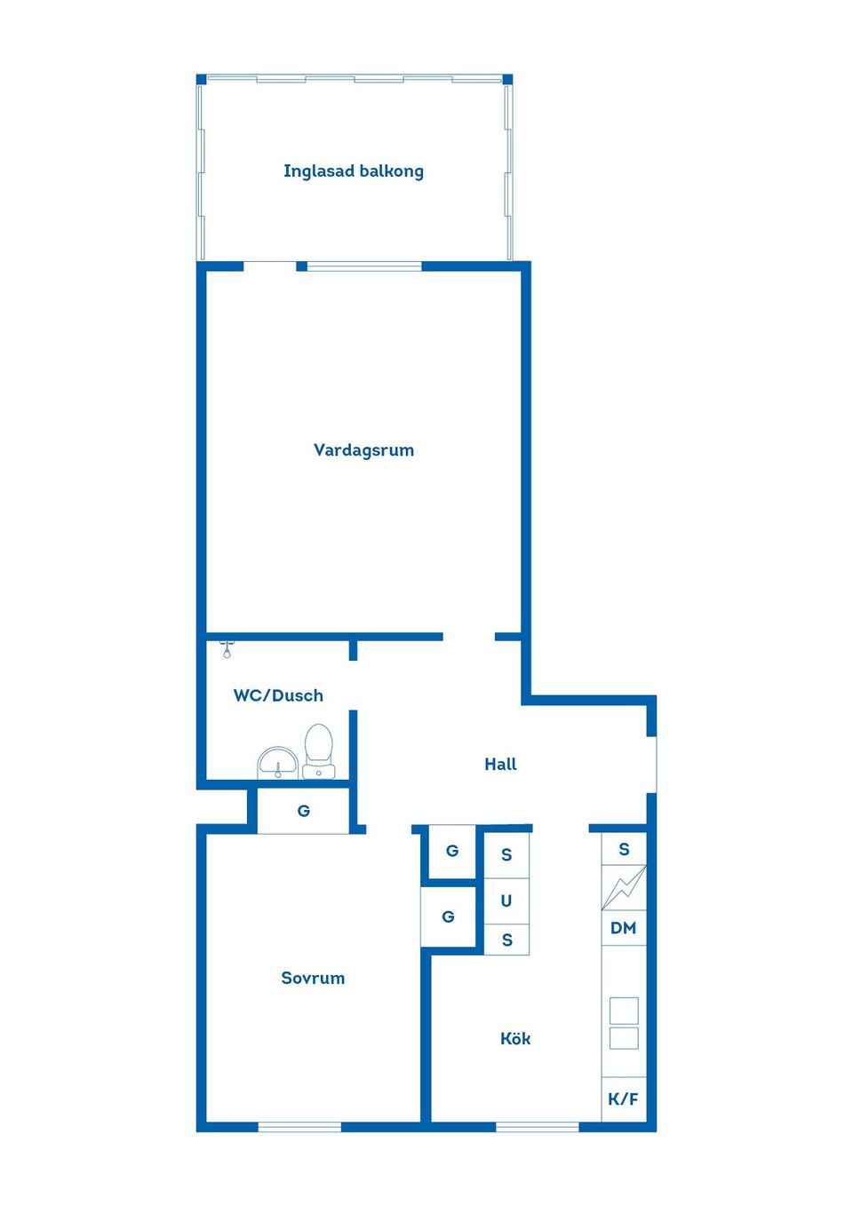 Bostadsrätt, Gethornskroken 2A, Väster, Hässleholm