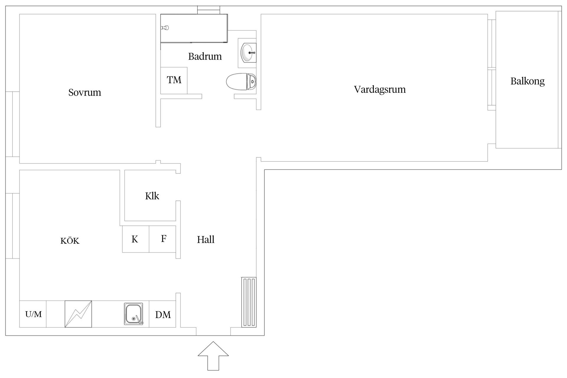Bostadsrätt, Taptogränd 16, Körfältet, Östersund
