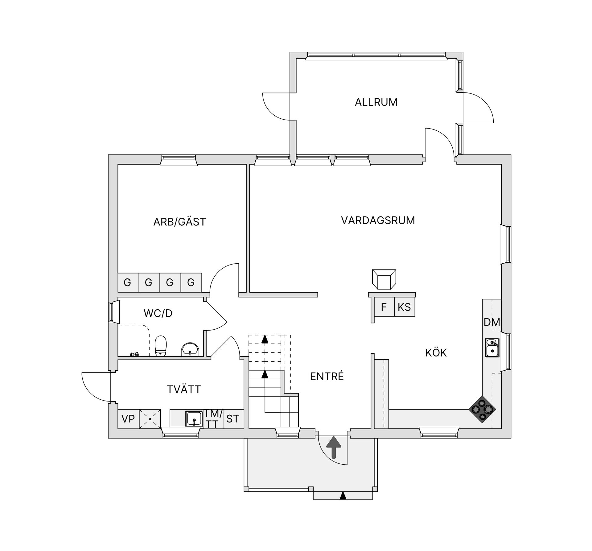 Villa, Ryssjan 2, Sigtuna - Björkbacka, Sigtuna