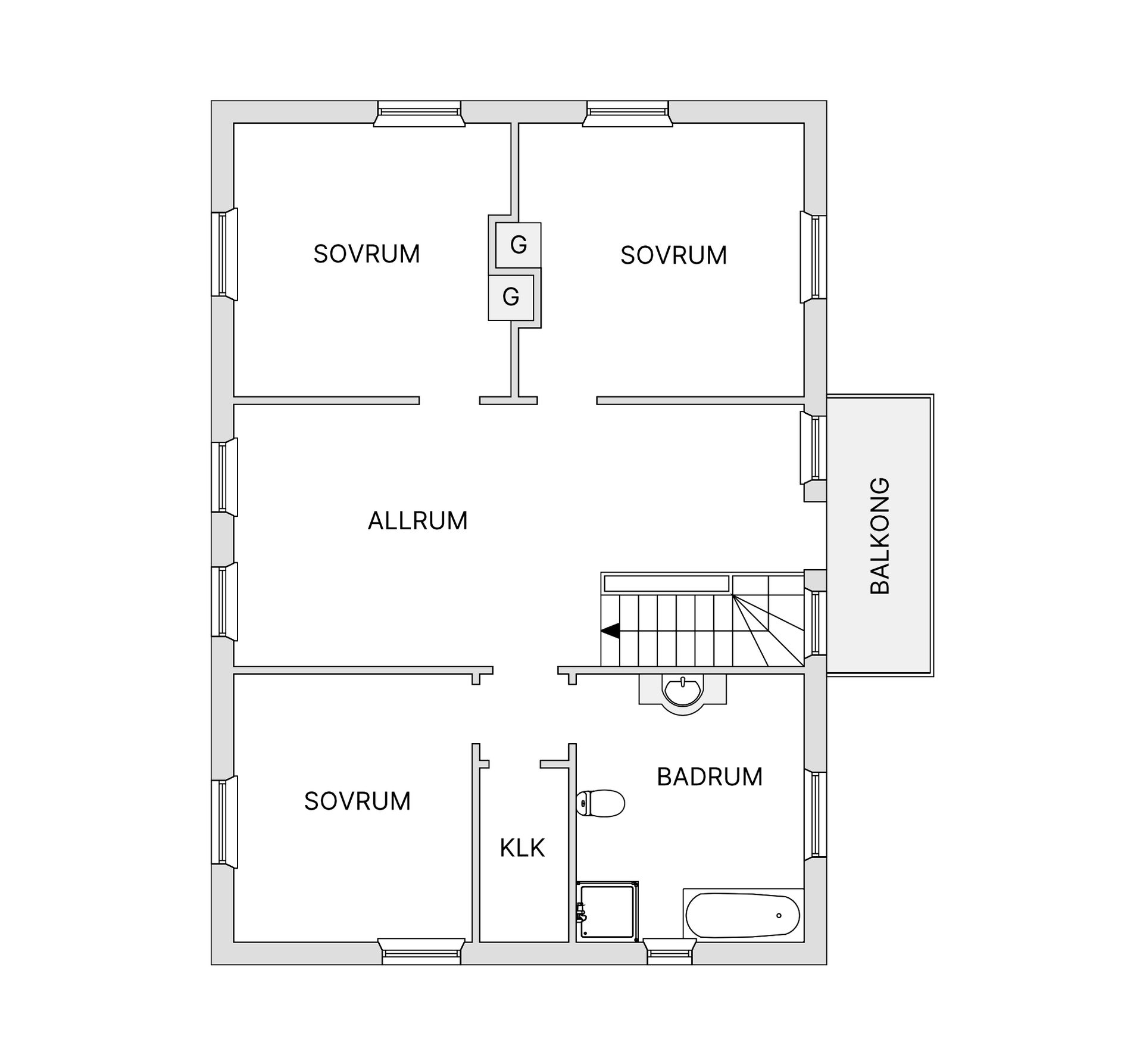 Villa, Ryssjan 2, Sigtuna - Björkbacka, Sigtuna