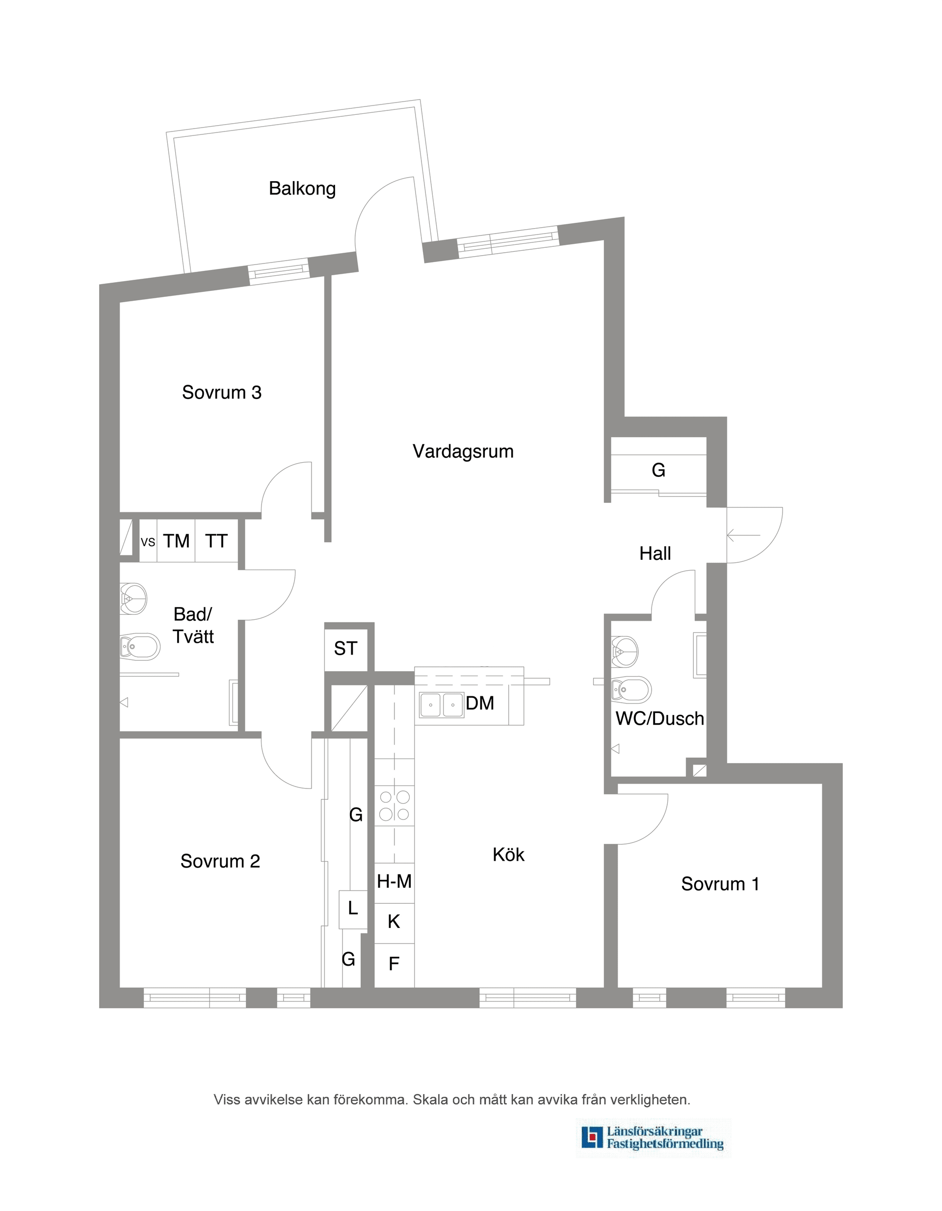 Bostadsrätt, Södra Ringvägen 2B, Östermalm, Västerås