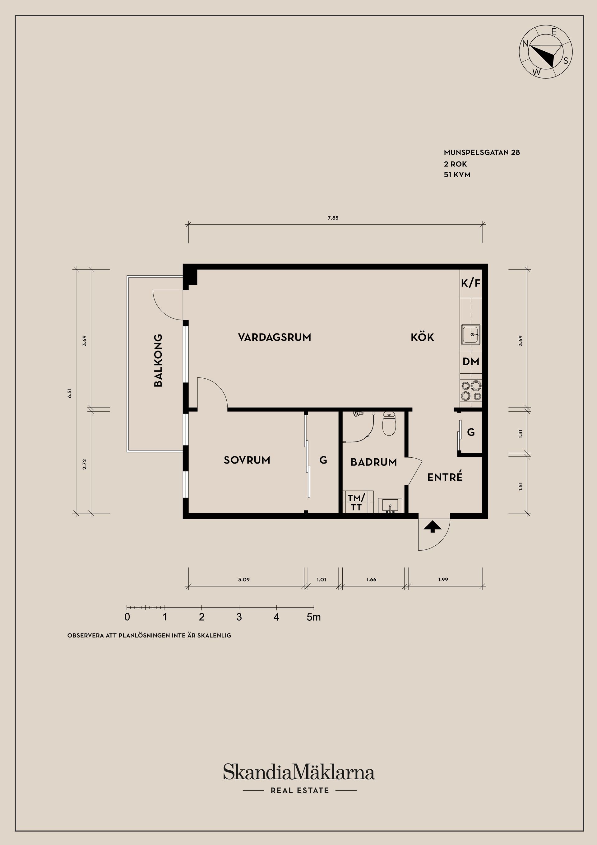 Bostadsrätt, Munspelsgatan 28, Göteborg
