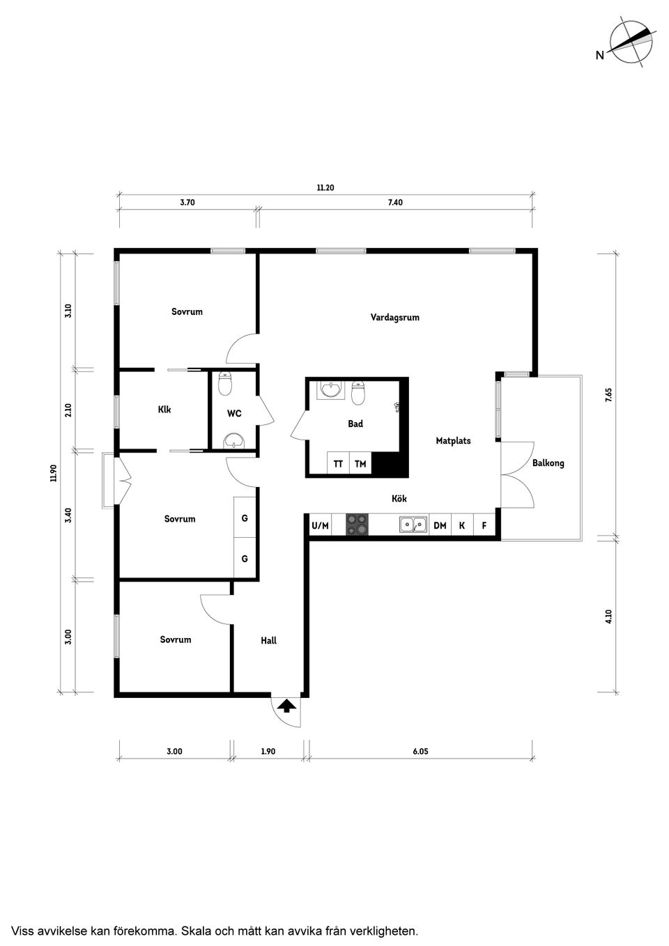Bostadsrätt, Gnejsvägen 64, Kolla Parkstad, Kungsbacka