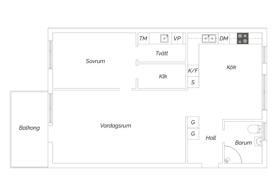 Bostadsrätt, Östra porten 53, Ytterby, Kungälv