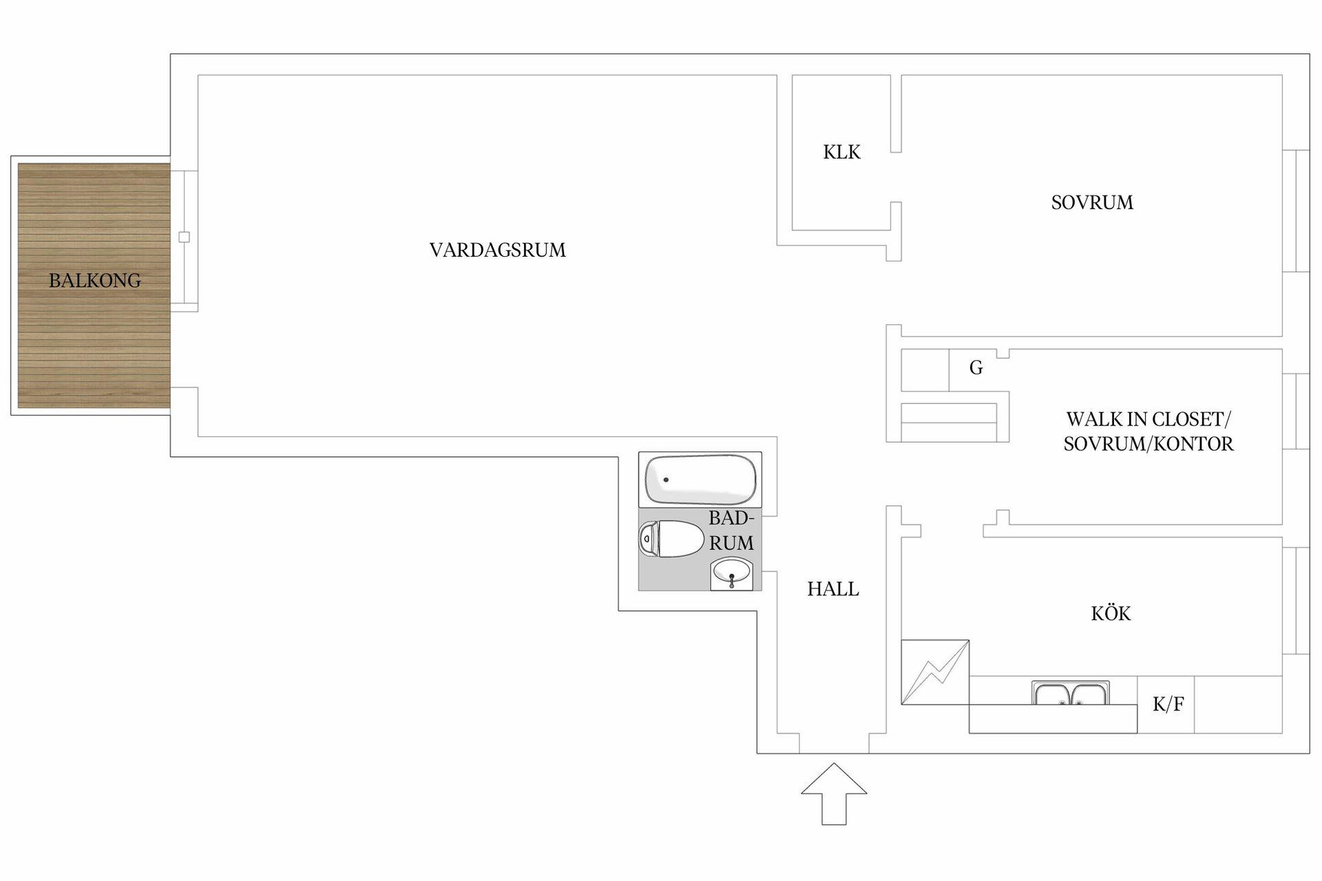 Bostadsrätt, Östra kristinelundsvägen 13, Slottsstaden/Ribersborg, Malmö
