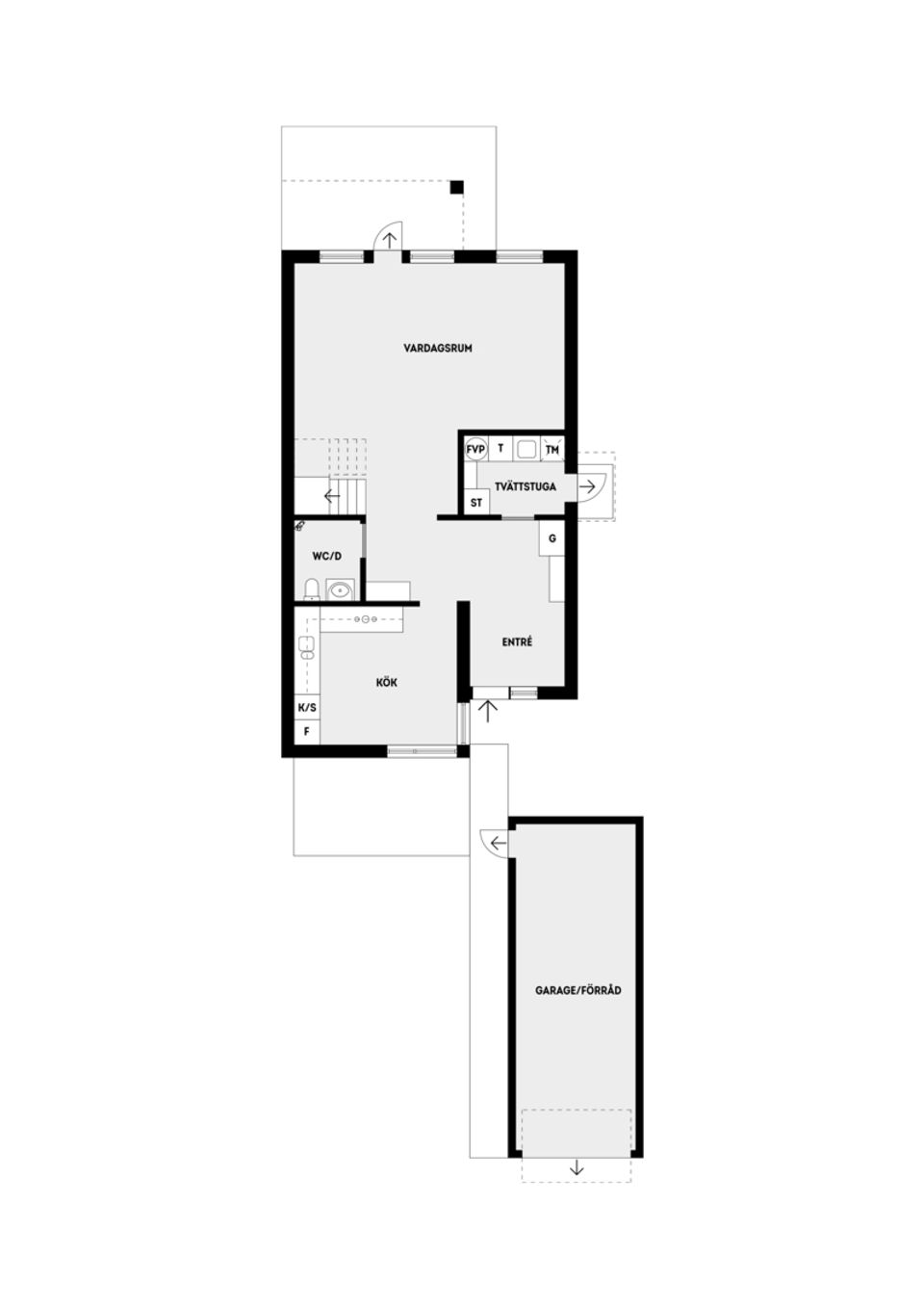 Villa, Veterinärvägen 6, Visinge, Täby