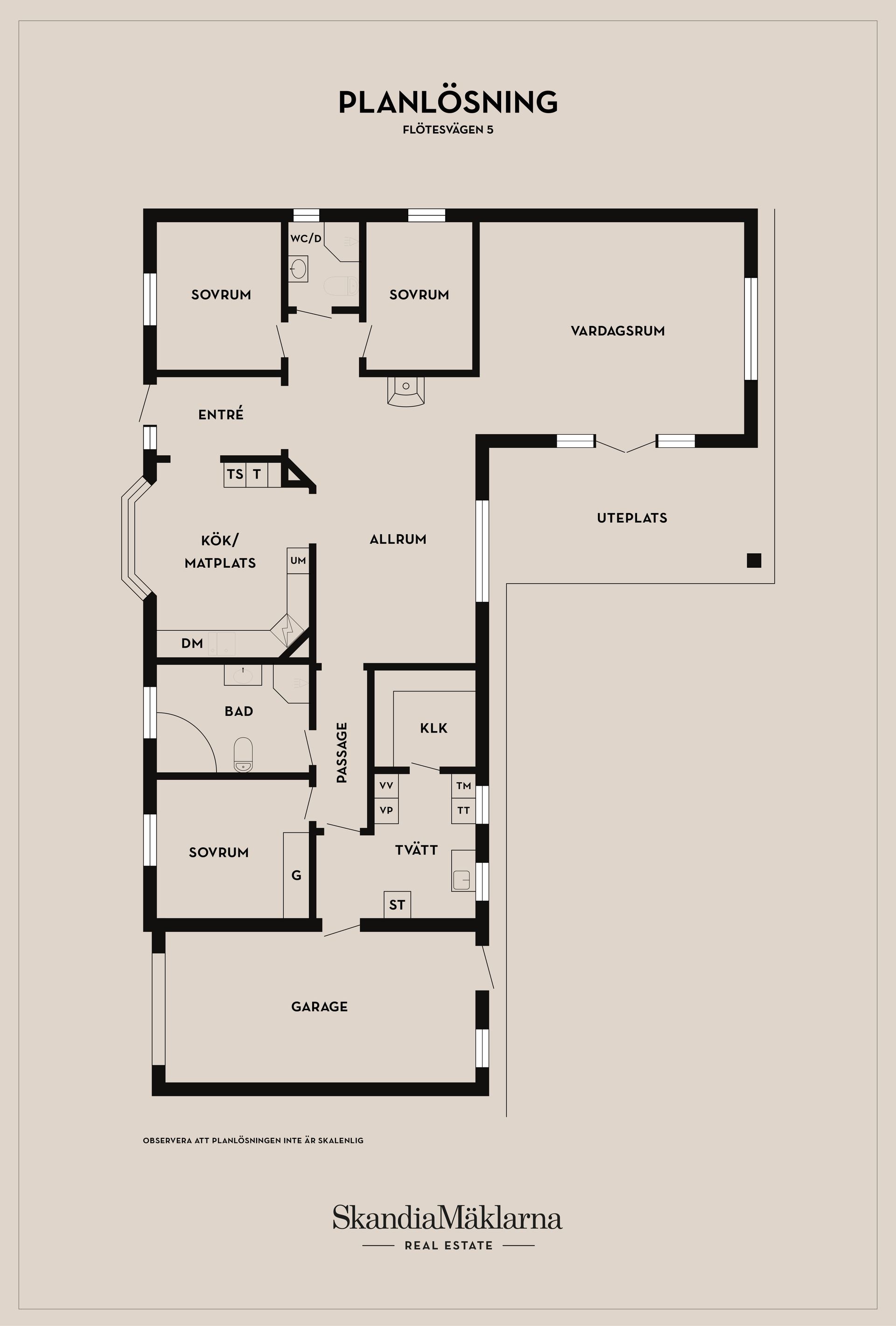 Villa, Flötesvägen 5, Stora Köpinge, Ystad