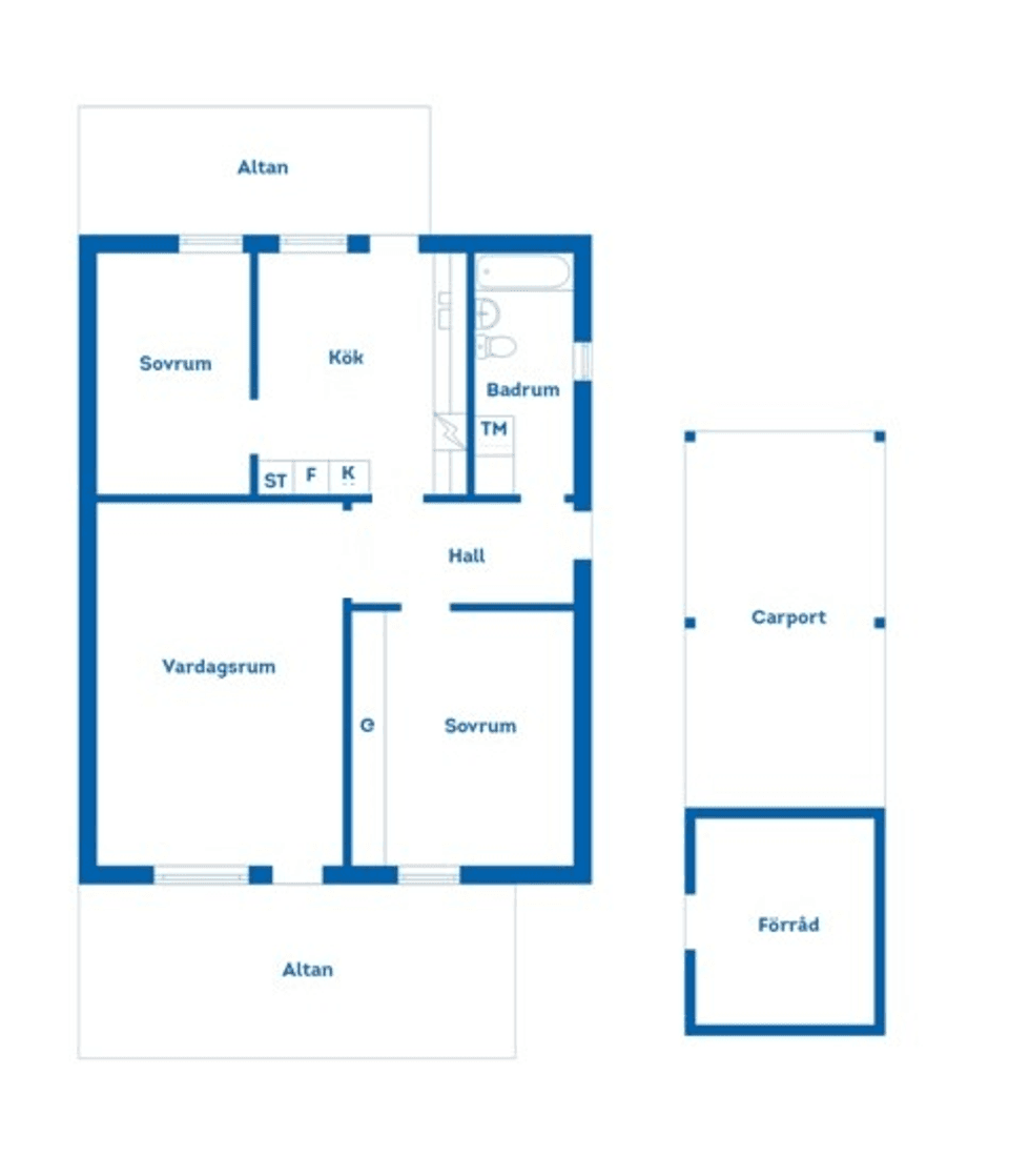 Bostadsrätt, Bidevindsgatan 18B, Andersberg/Stureborg, Gävle