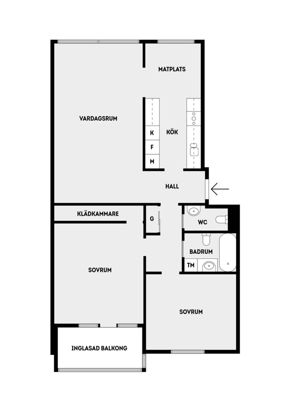 Bostadsrätt, Åkerbyvägen 346, Täby Centrum, Täby