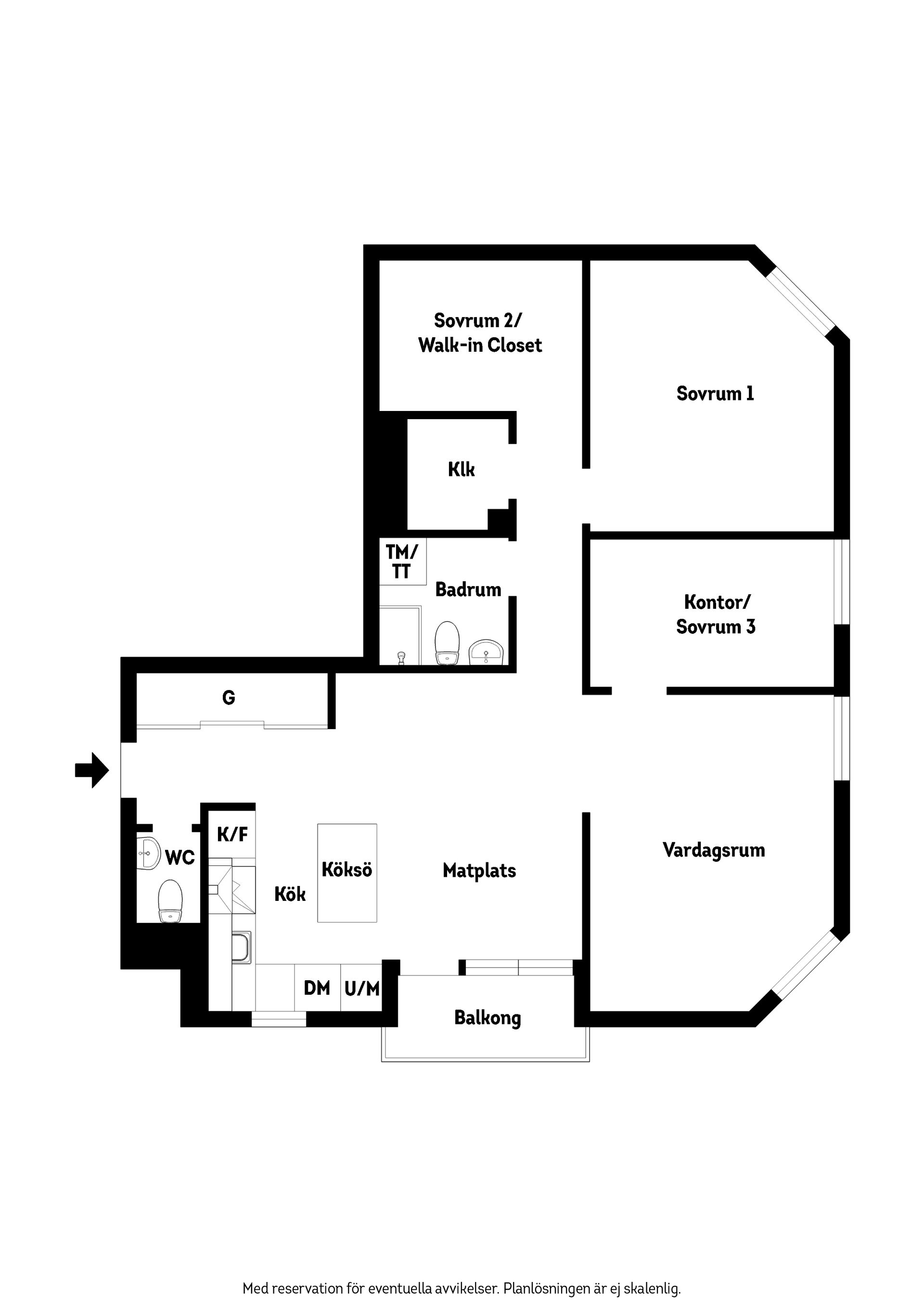 Bostadsrätt, Östra förstadsgatan 17A, Slussen, Malmö