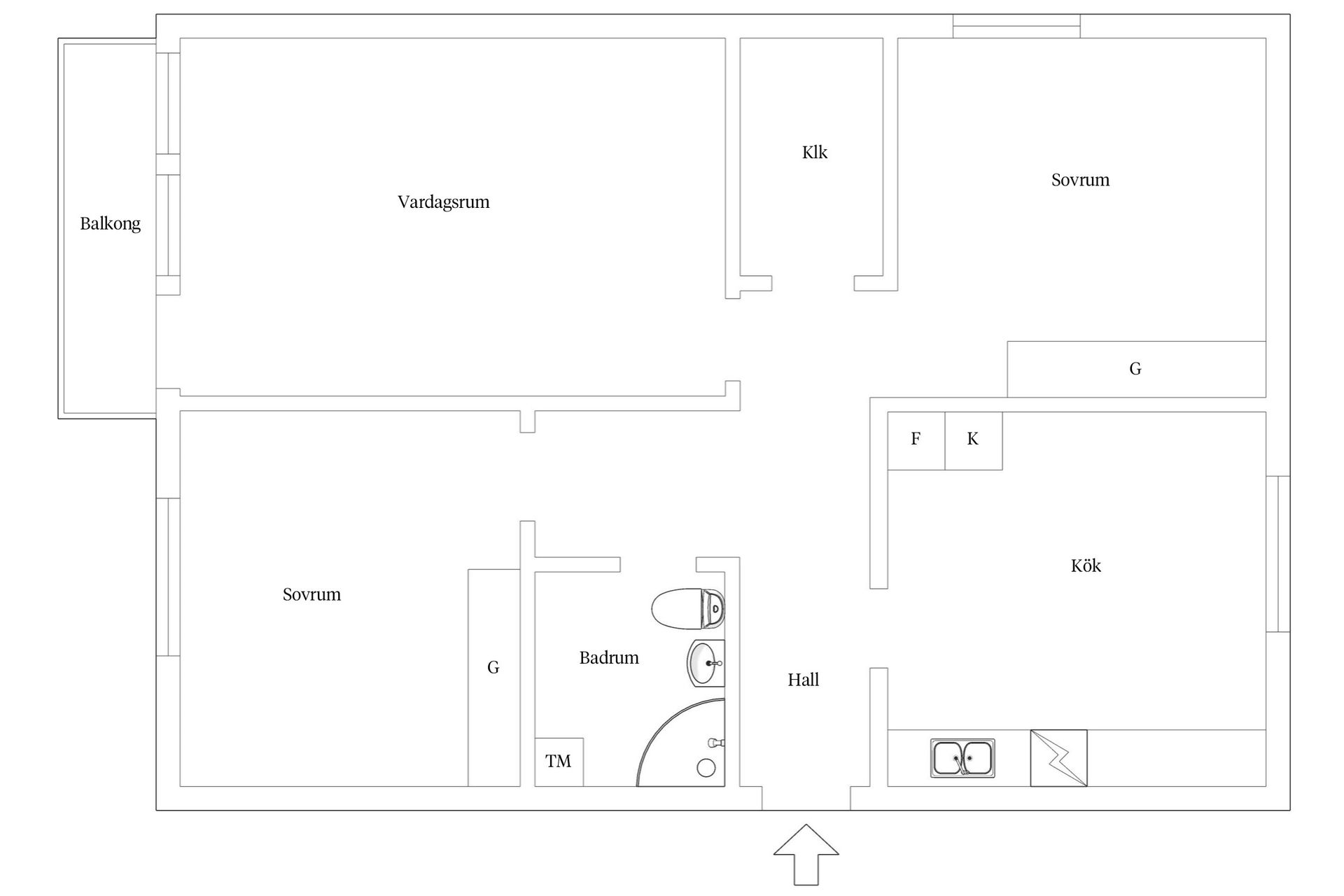 Bostadsrätt, Höjdvägen 5 D, Eknäs, Nacka