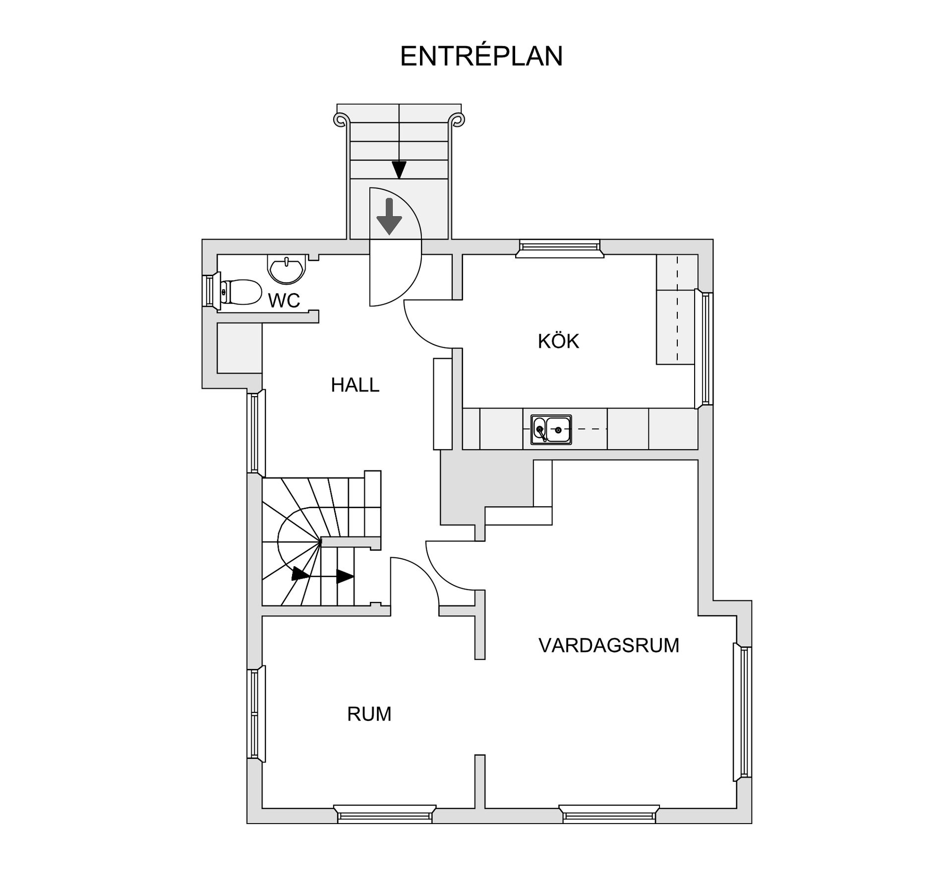 Villa, Röboholmsvägen 4, Matfors, Sundsvall