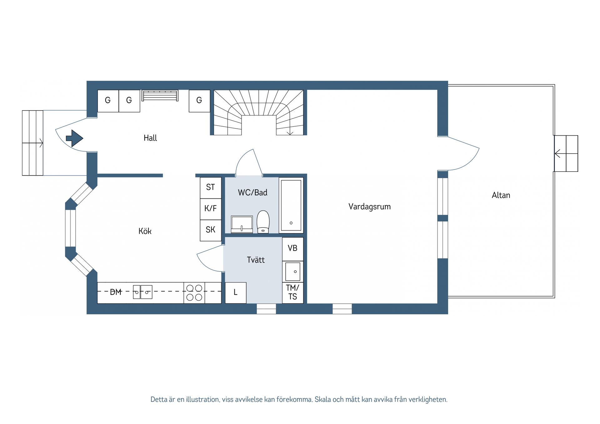 Bostadsrätt, Pilfinksvägen 3B, Tierp