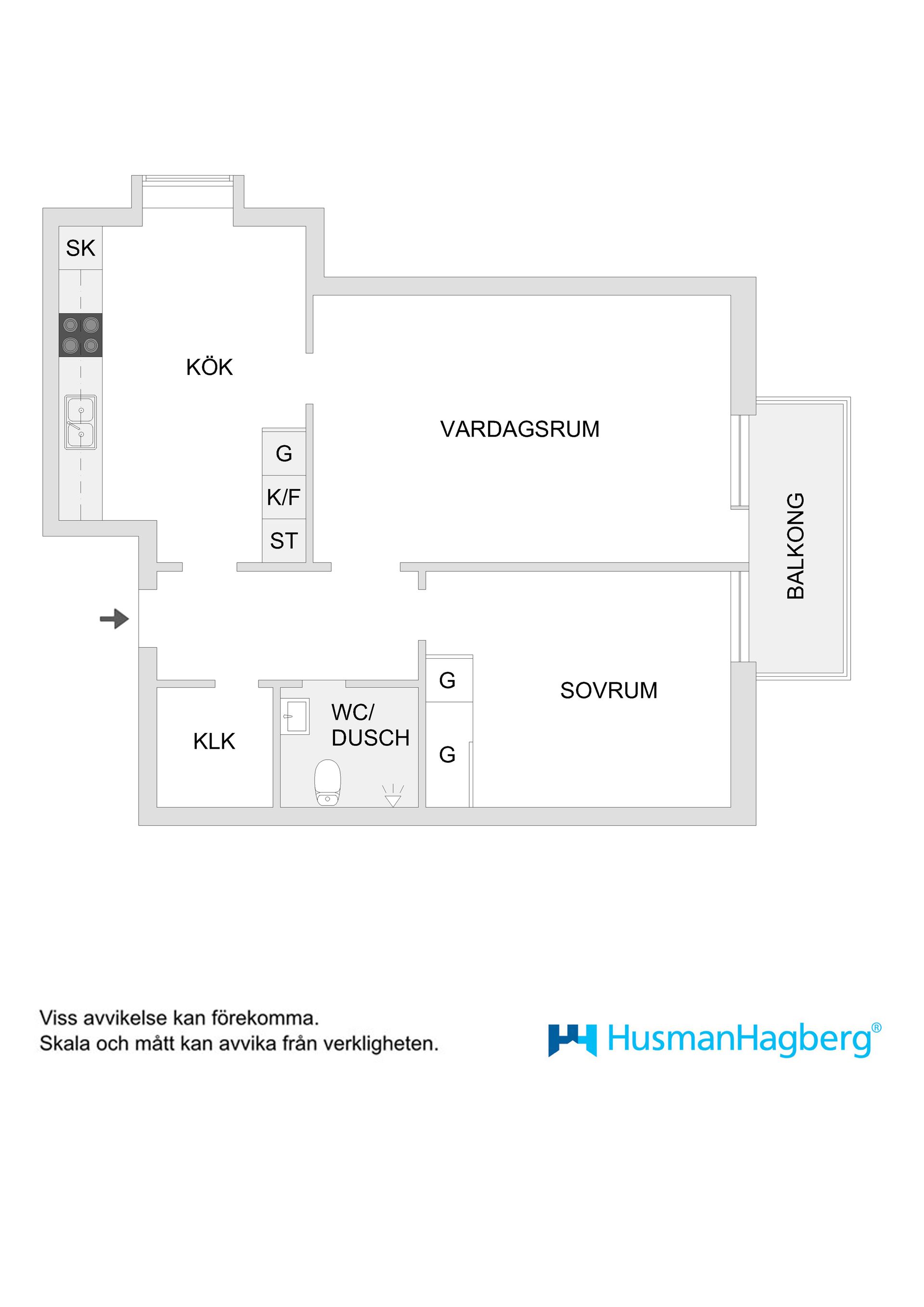Bostadsrätt, Hagmarksvägen 32, Haga, Umeå