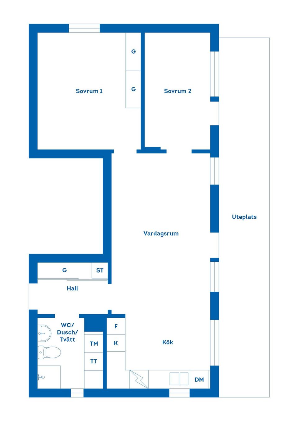 Bostadsrätt, Ekollongatan 18, Duvkullen, Linköping