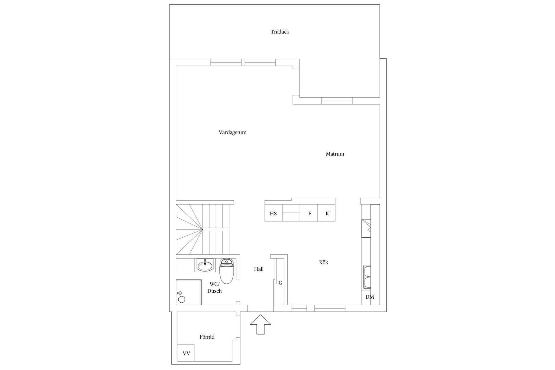 Bostadsrätt, Stig Klockares väg 55, Öjaby, Växjö