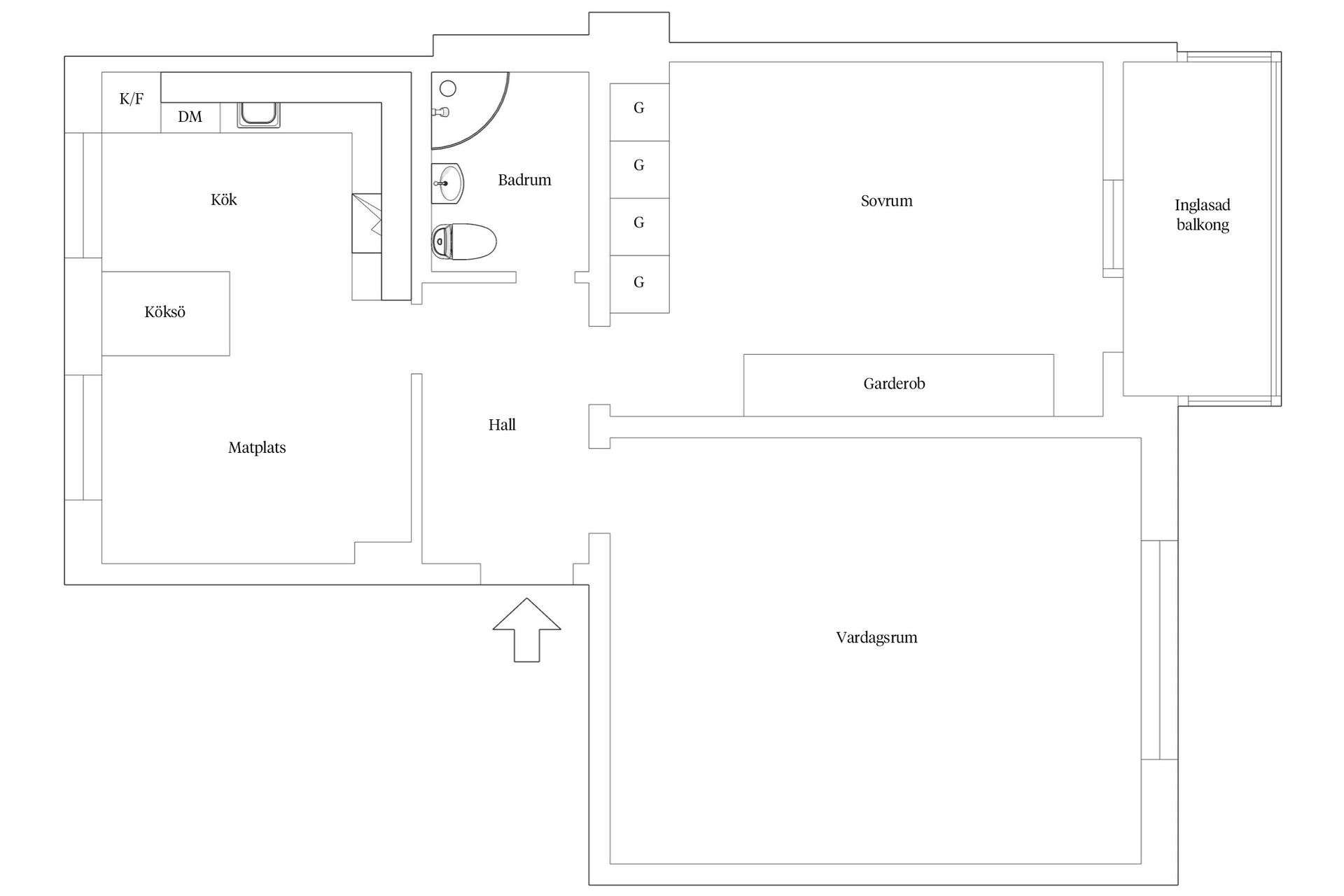 Bostadsrätt, Huldregatan 26A, Sjöbo, Borås