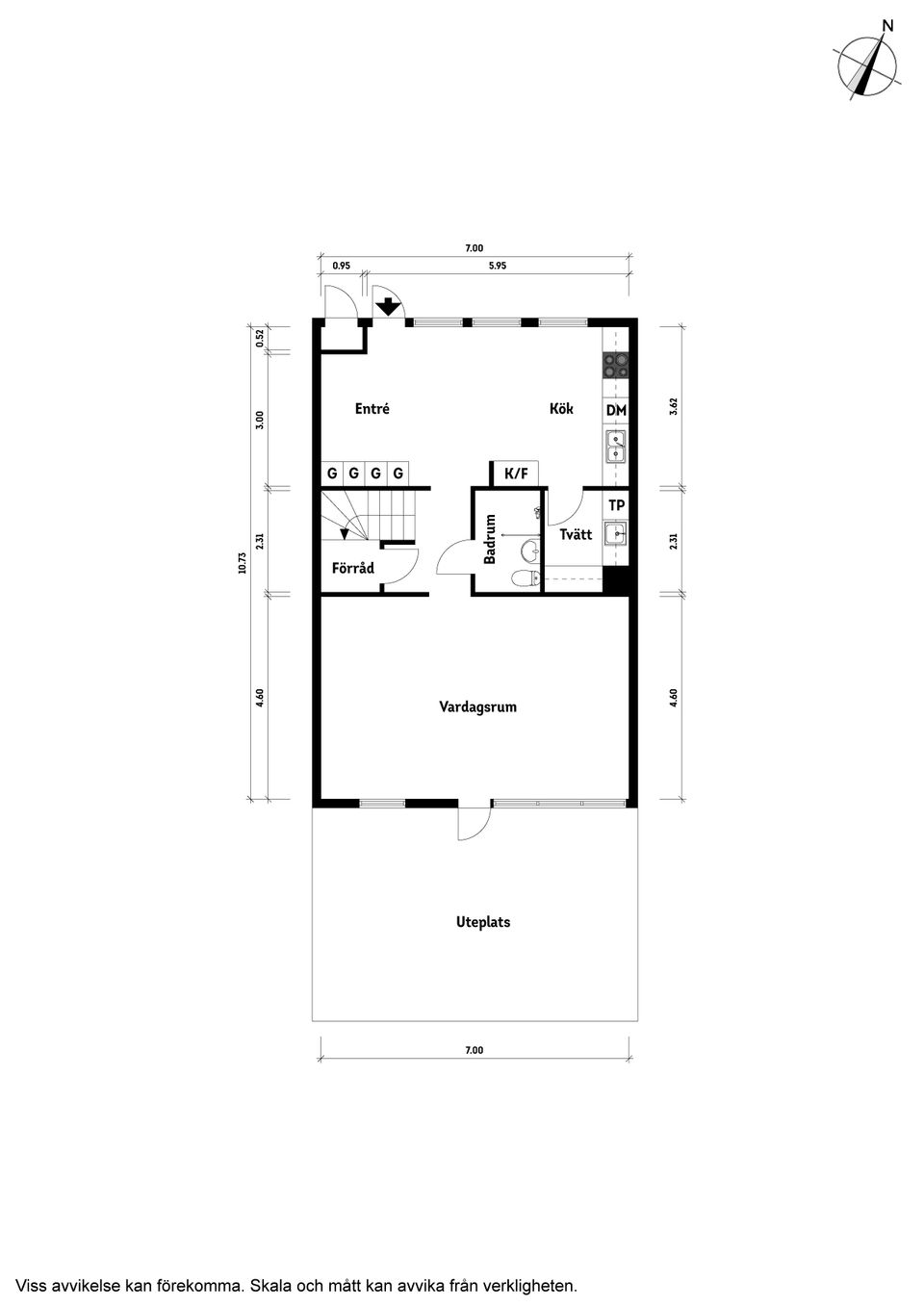 Villa, Radhus, Centrumvägen 2C, Åsa, Kungsbacka