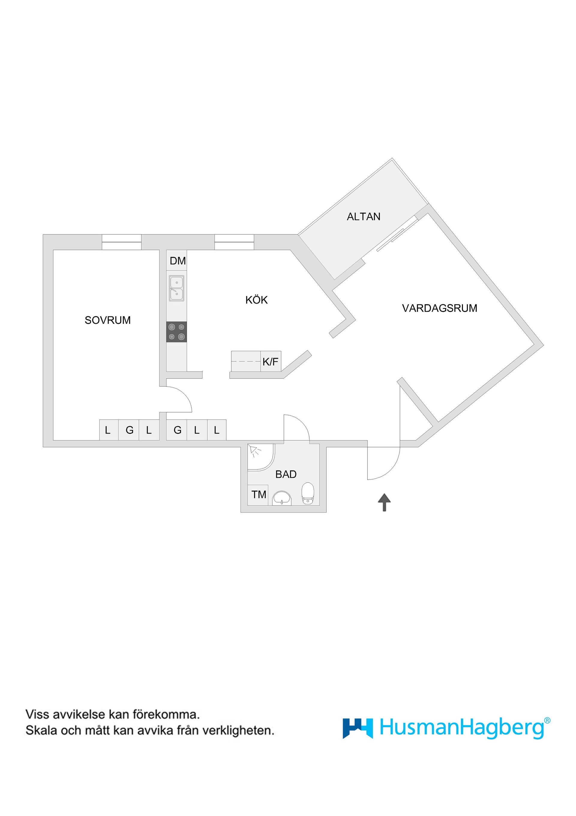 Bostadsrätt, Nybrogatan 18, Teg, Umeå