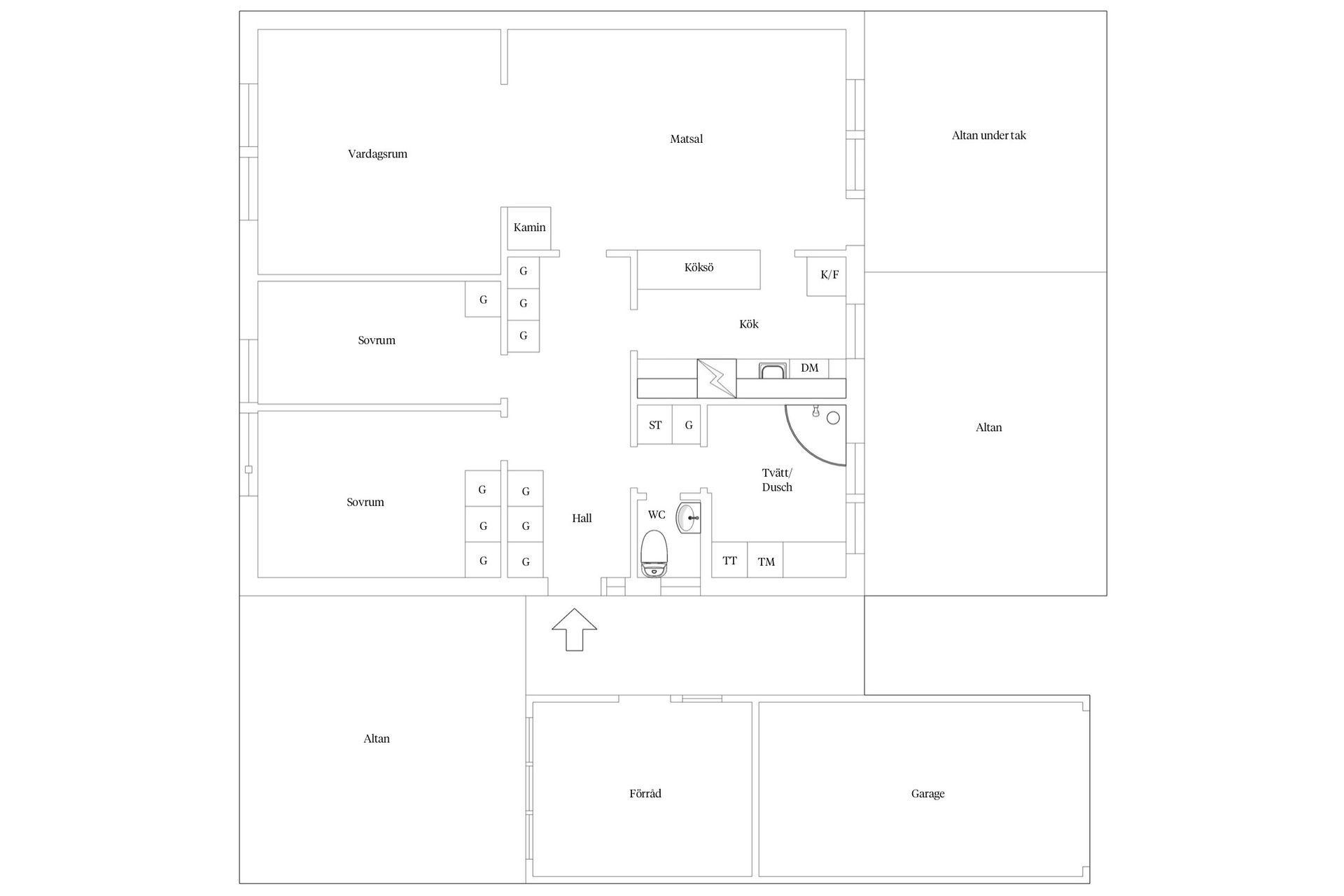 Villa, Bergvägen 34, Strängnäs