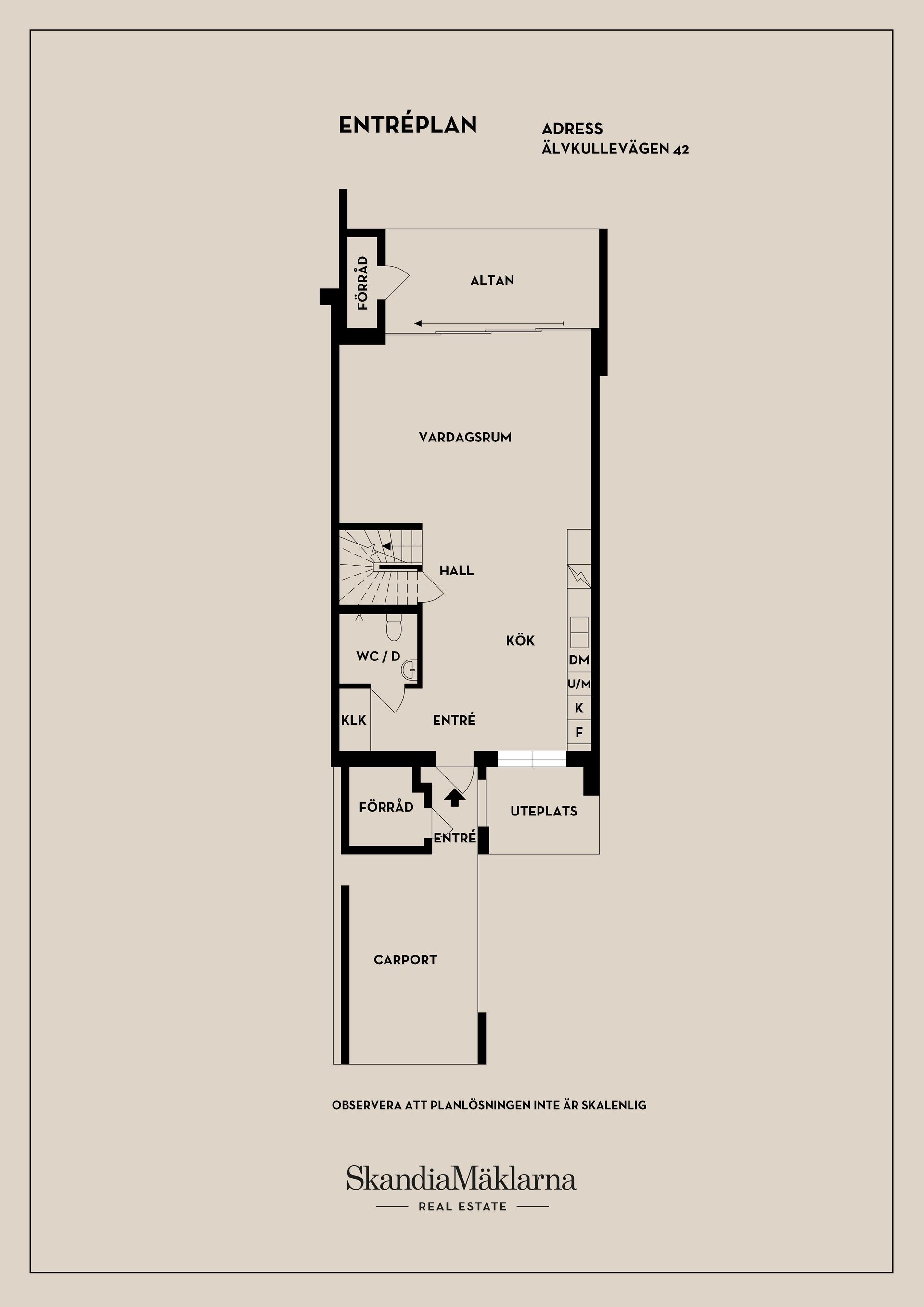 Radhus, Älvkullevägen 42, Skerike, Västerås
