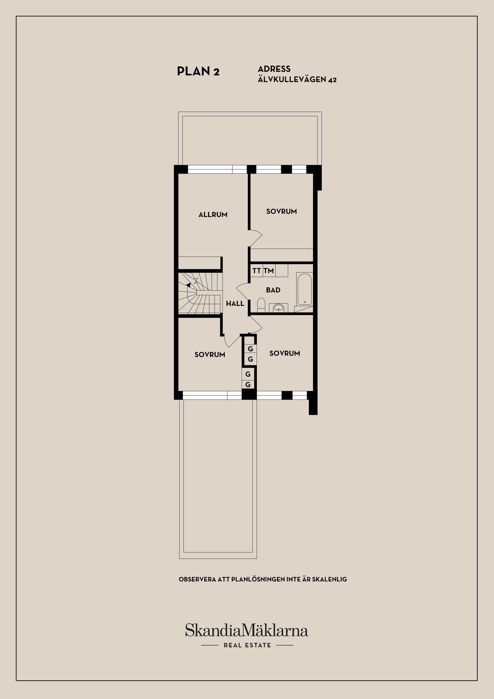 Radhus, Älvkullevägen 42, Älvkullen, Västerås