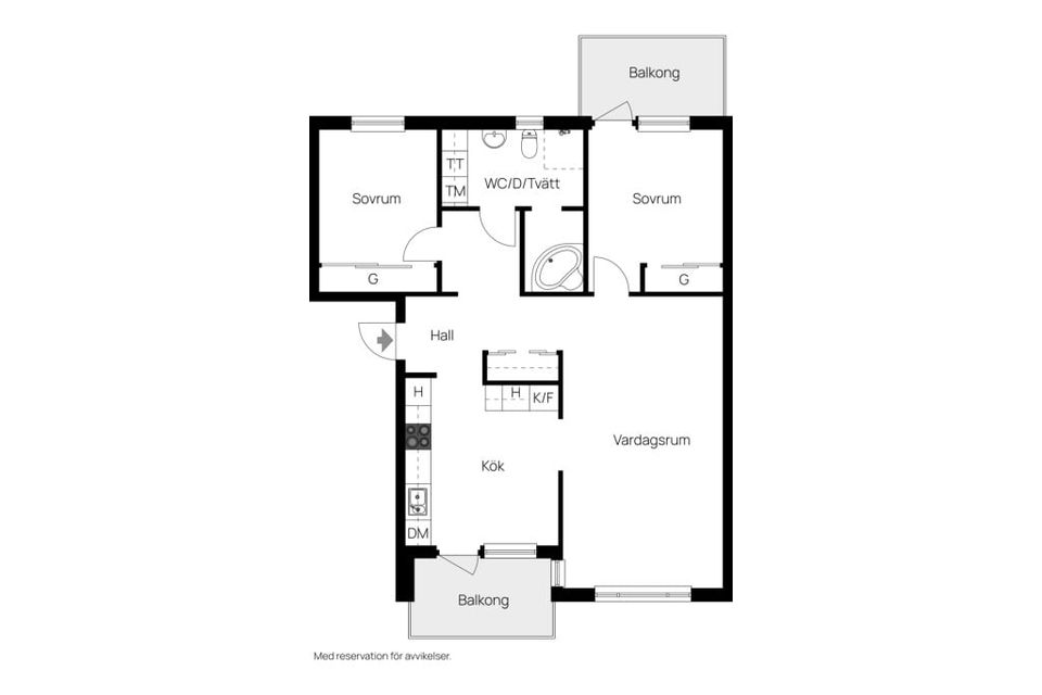 Bostadsrätt, Sågargatan 4 A, Industristaden/Kungsängen, Uppsala