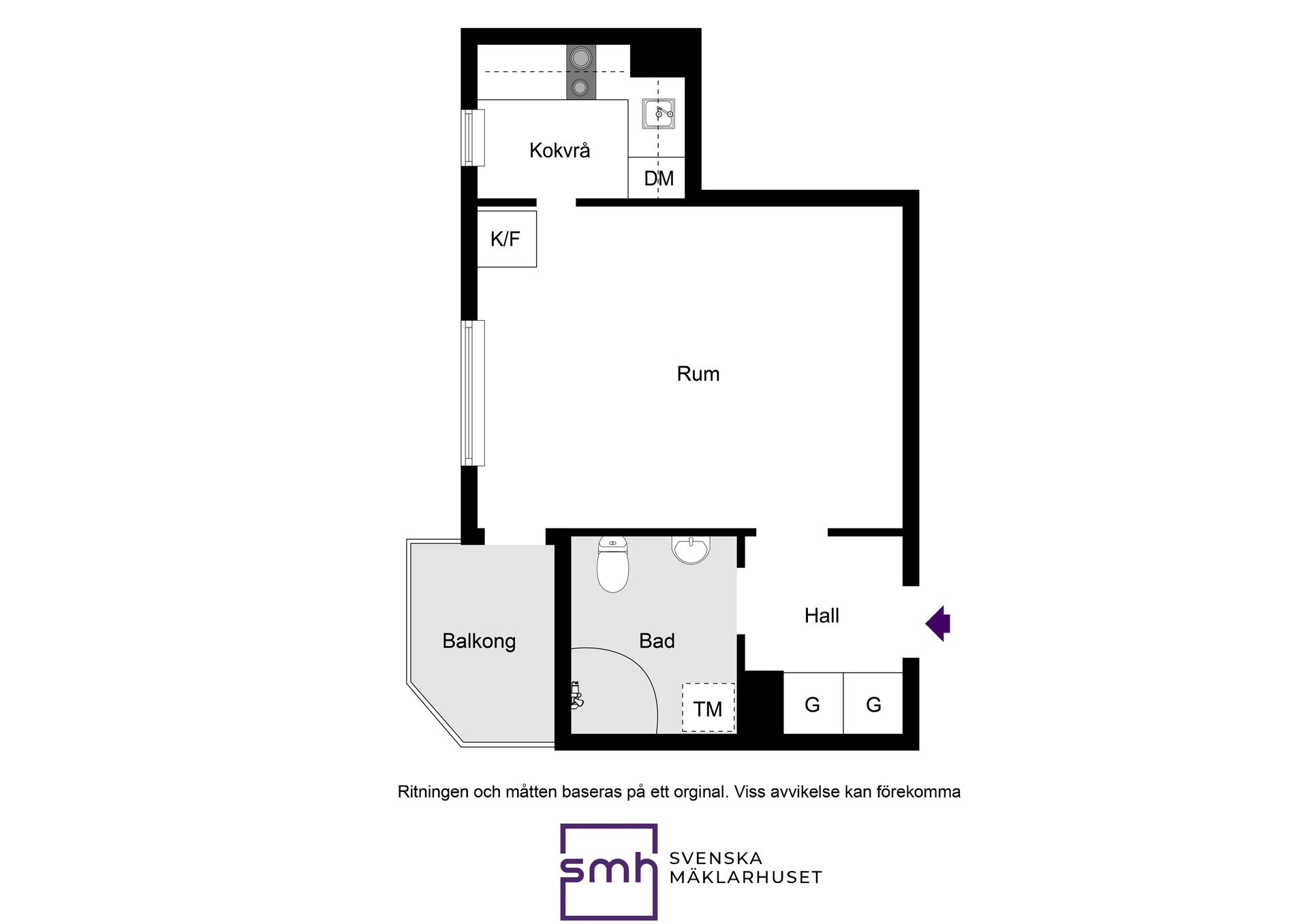 Bostadsrätt, Kopparvägen 49, 5tr, Kallhäll, Järfälla